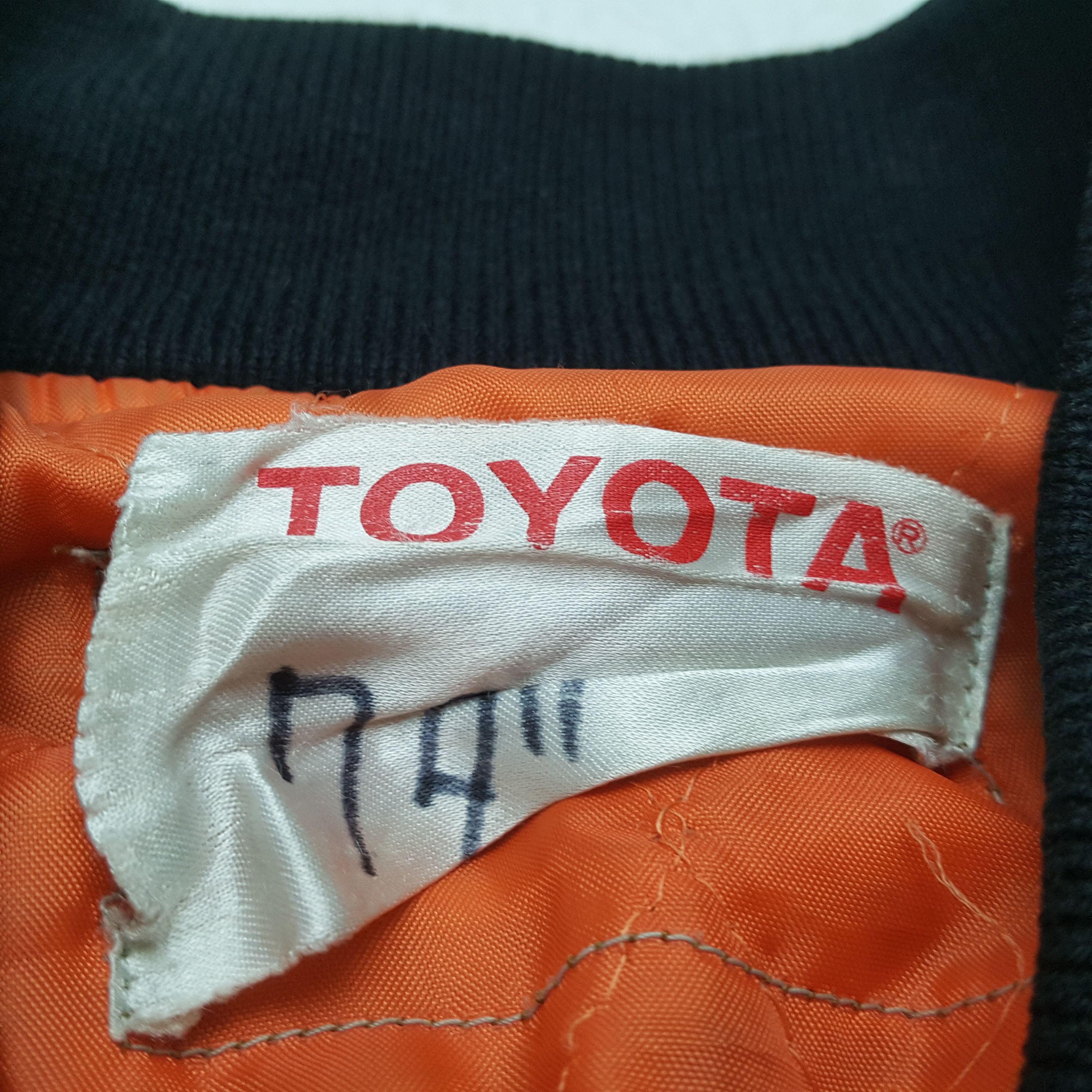 Japanese Brand × Vintage Vintage TOYOTA Japan Motorsport Racing Jacket C292N23 Size US XL / EU 56 / 4 - 5 Thumbnail