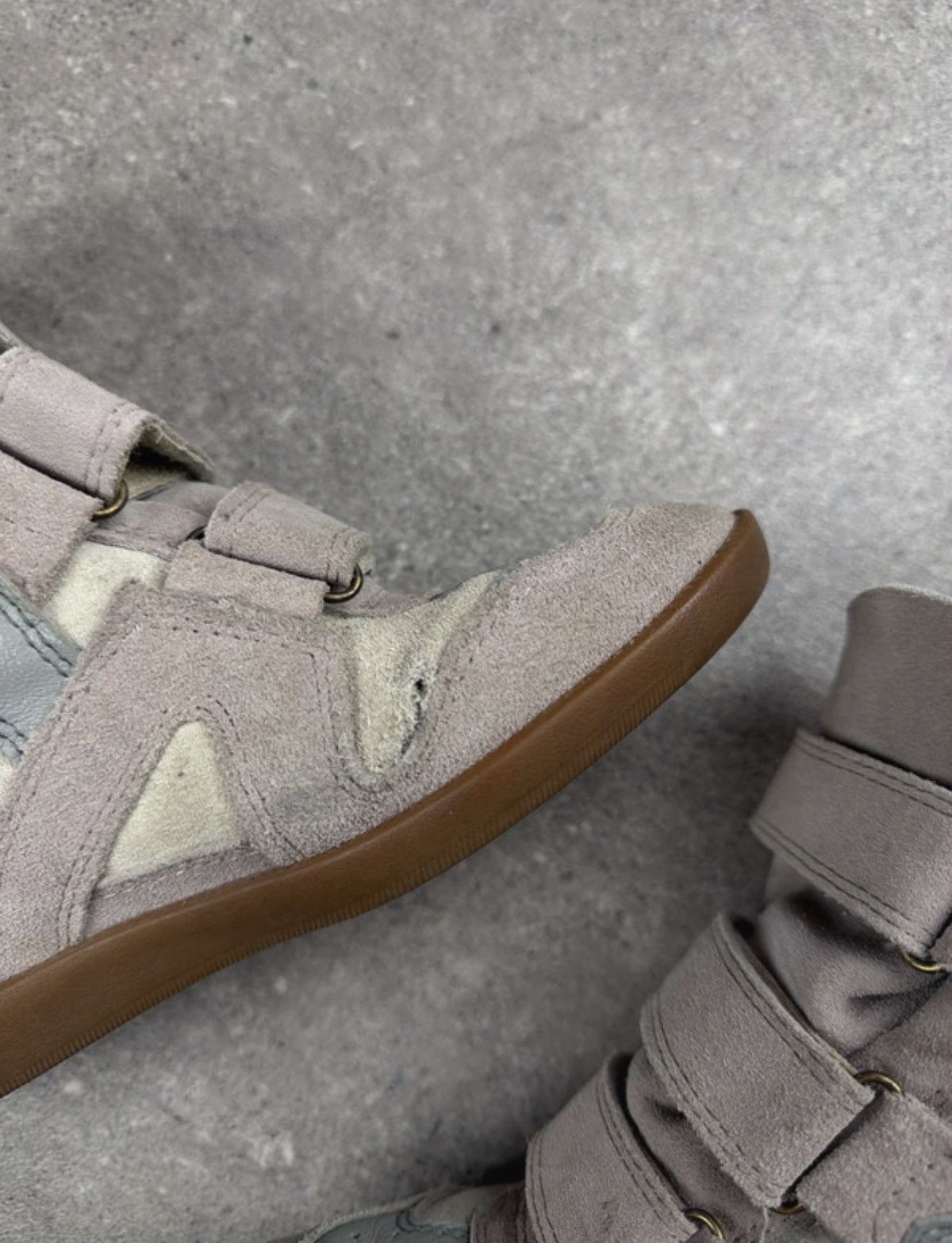 Isabel Marant Isabel Marant Bekett Wedge Sneakers Size US 7 / IT 37 - 9 Thumbnail