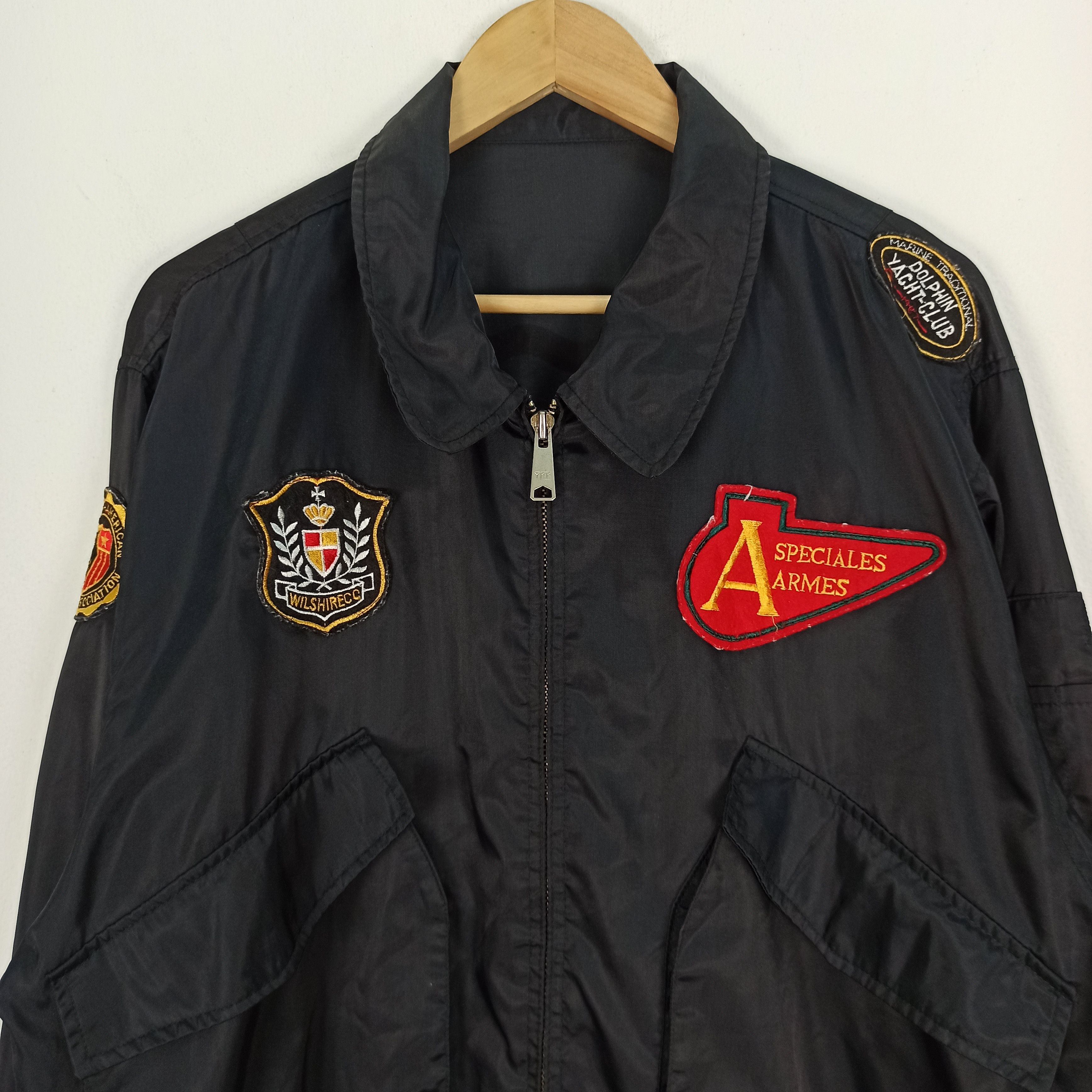 Japanese Brand Vintage Neo Blood Bombers Jacket Size US L / EU 52-54 / 3 - 3 Thumbnail