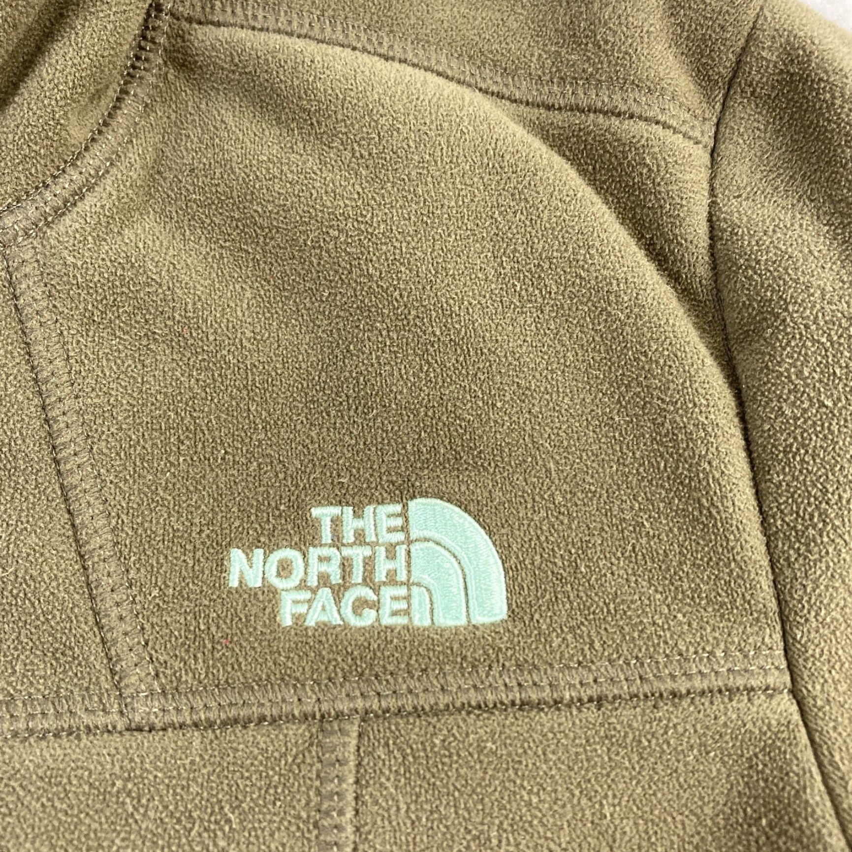 The North Face VINTAGE The North Face Jacket Women's Small Brown Fleece Lined Full Zip Long Sleeve Logo Size S / US 4 / IT 40 - 5 Thumbnail