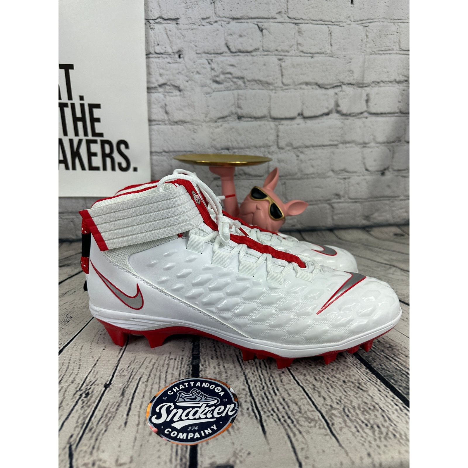 Nike Nike x Ohio State Force Savage Pro 2 Football Cleats Mens 14 Size US 14 / EU 47 - 5 Thumbnail