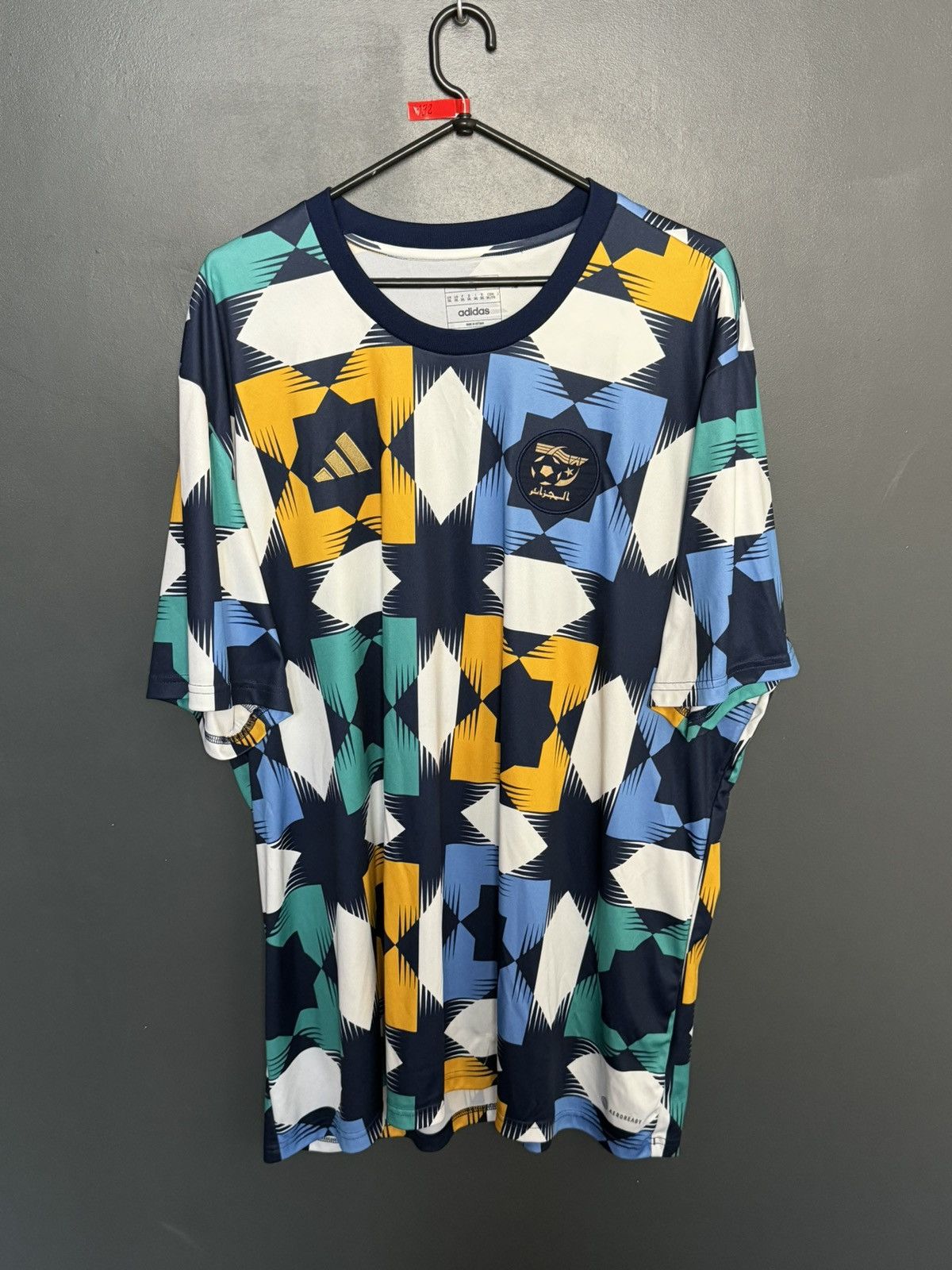 Adidas 3XL Algeria Training Football Soccer Jersey T-Shirt Size US XXL / EU 58 / 5 - 1 Thumbnail