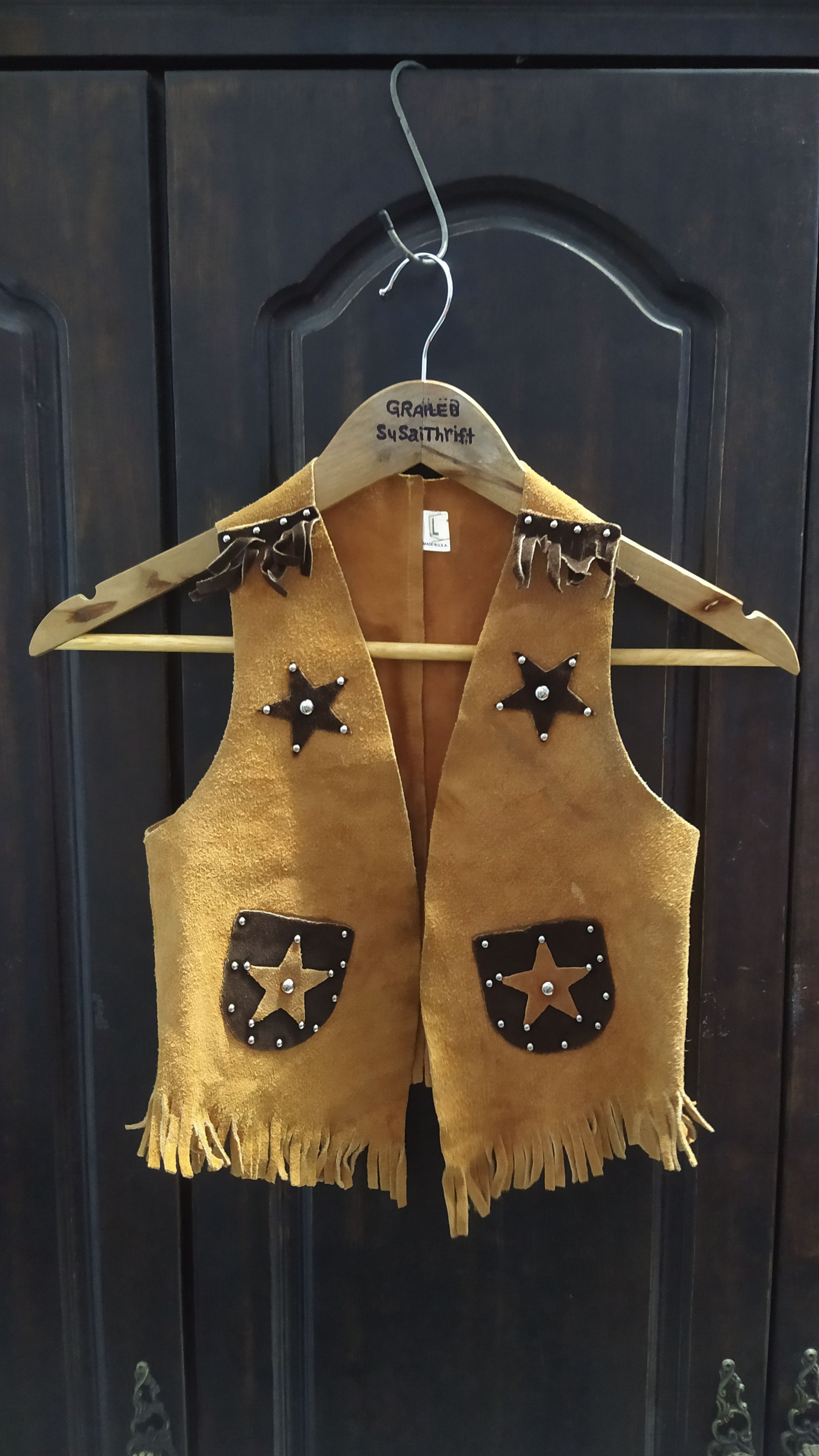 Leather Leather vest and sling bag for kid vintge Size US XXS / EU 40 - 2 Thumbnail