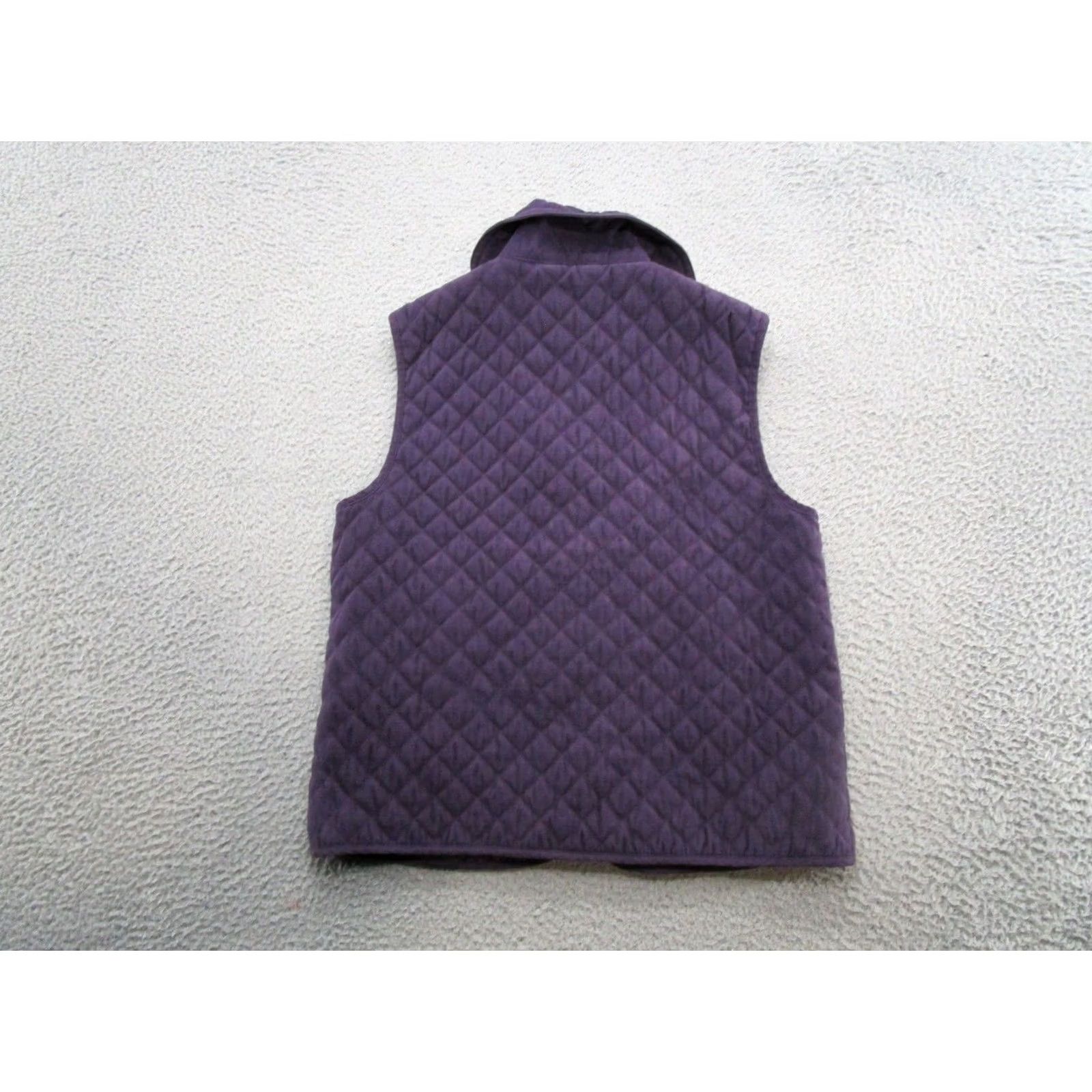 Vintage CABELAS Purple Women’s Quilted Button Up Sleeveless Vest Size M Outdoor Vest Size M / US 6-8 / IT 42-44 - 7 Thumbnail