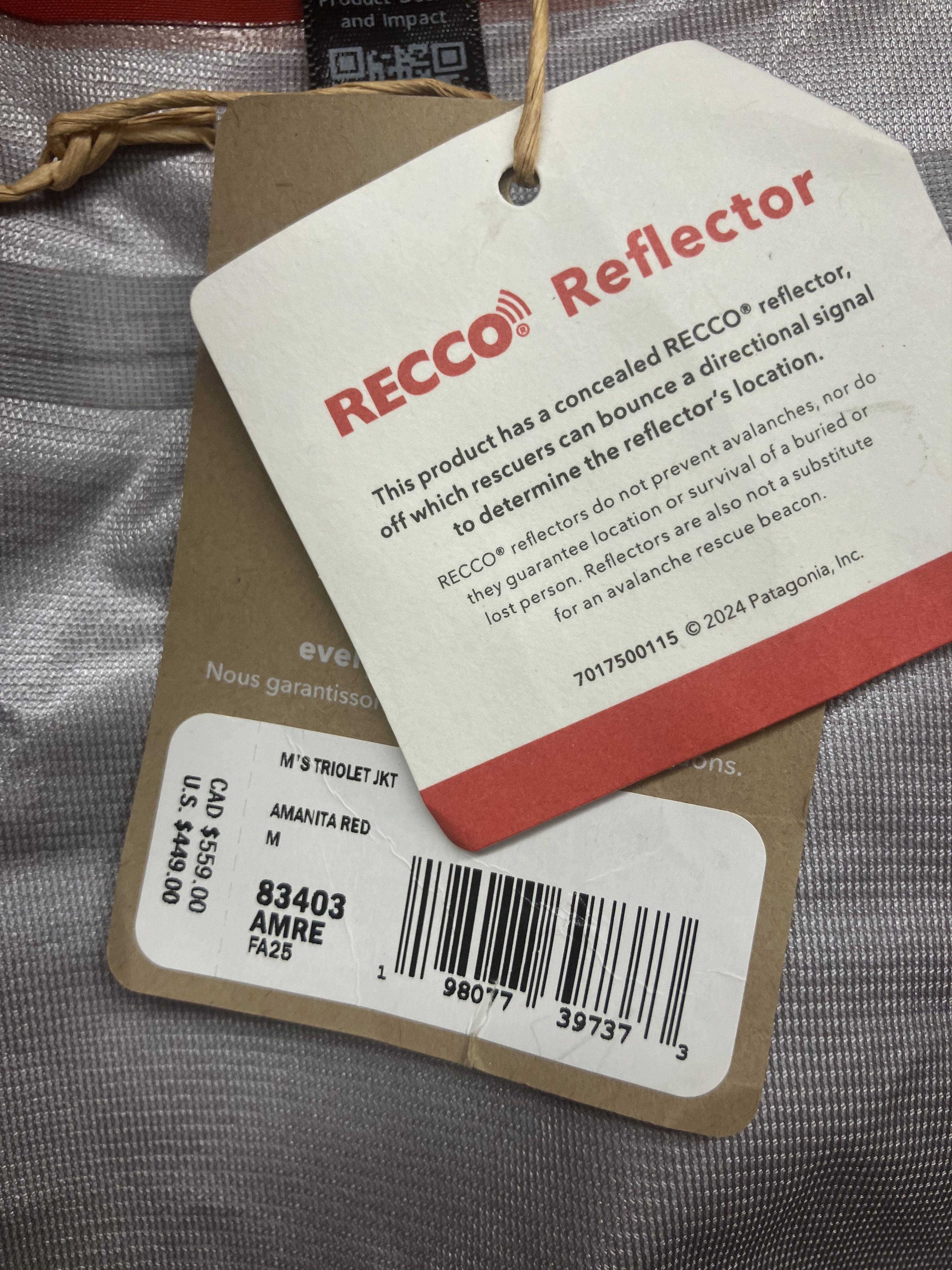 Patagonia Patagonia Triolet Gore-Tex Jacket - Red Size US M / EU 48-50 / 2 - 5 Thumbnail