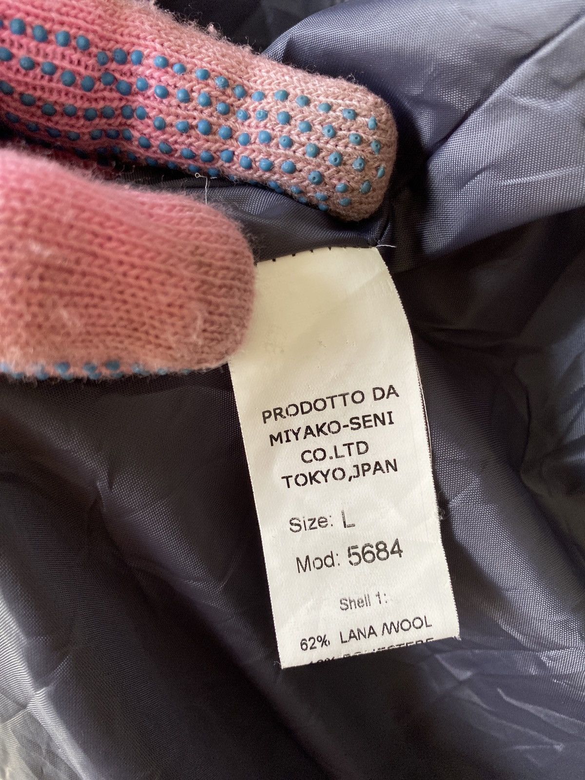 Vintage Vintage Supeposer Italy Prodotto Da Miyako-Seni Jacket Size US L / EU 52-54 / 3 - 14 Thumbnail