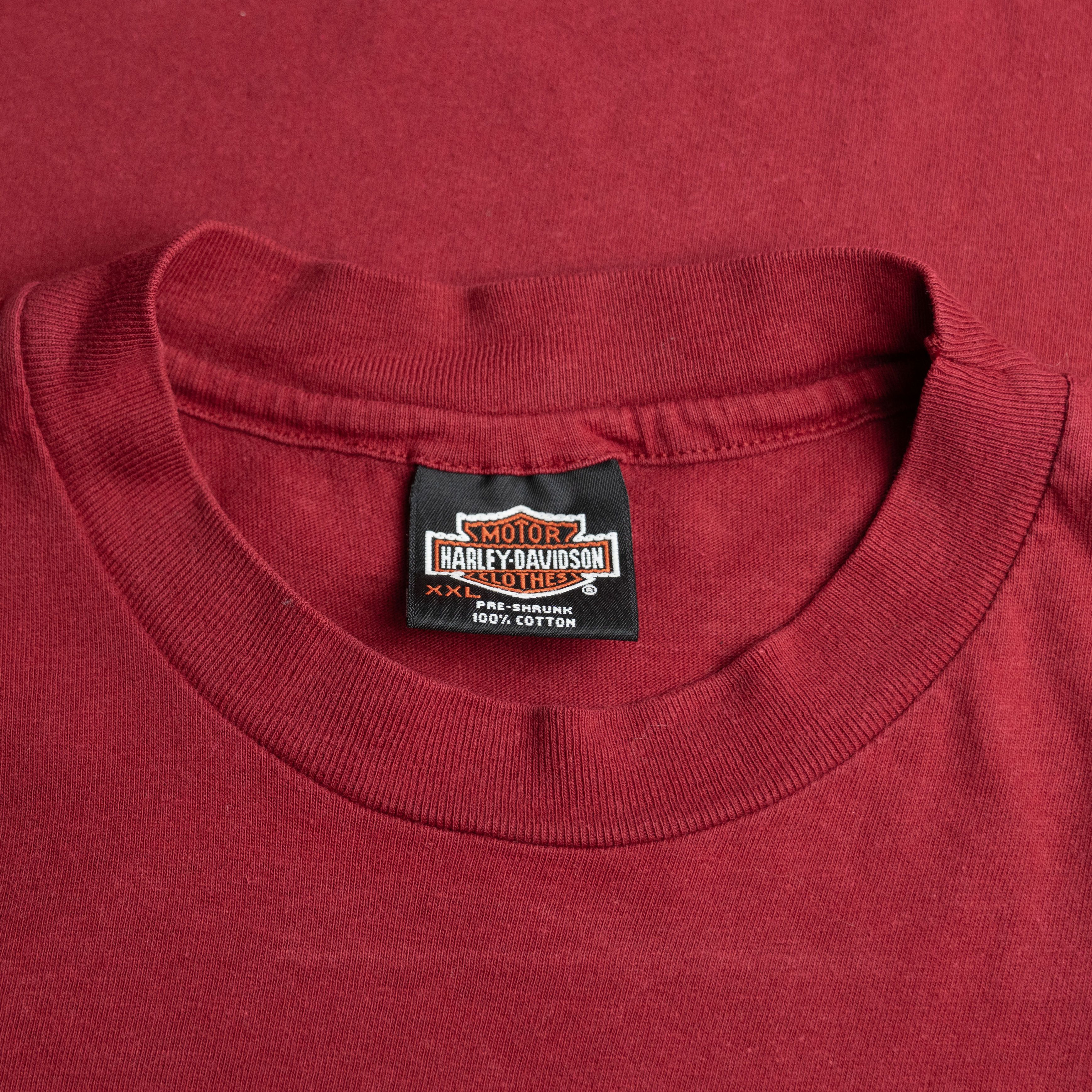 Harley Davidson Vintage 1994 Harley Davidson Owners Group Eagle Tee Shirt Size US XXL / EU 58 / 5 - 3 Thumbnail