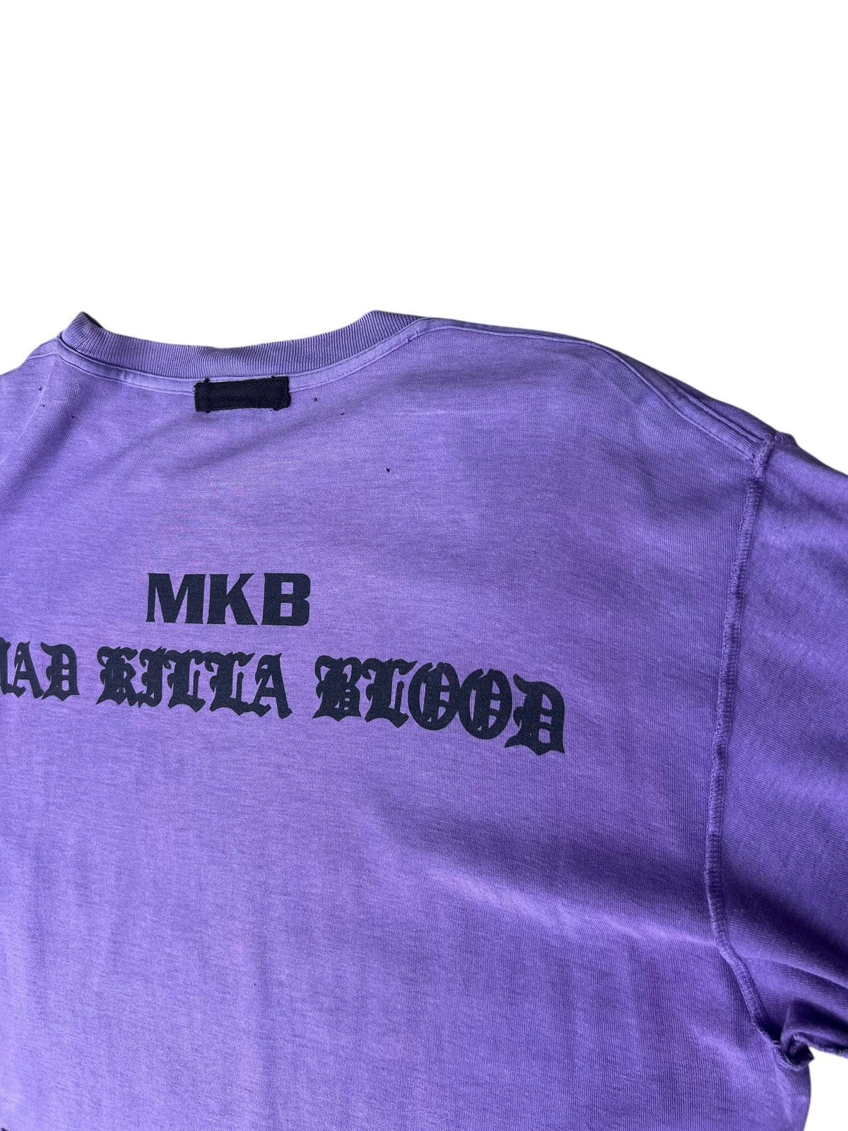 20471120 Trashed Vintage MilkBoy Japan Mad Killa Blood Faded Tees Size US L / EU 52-54 / 3 - 20 Thumbnail
