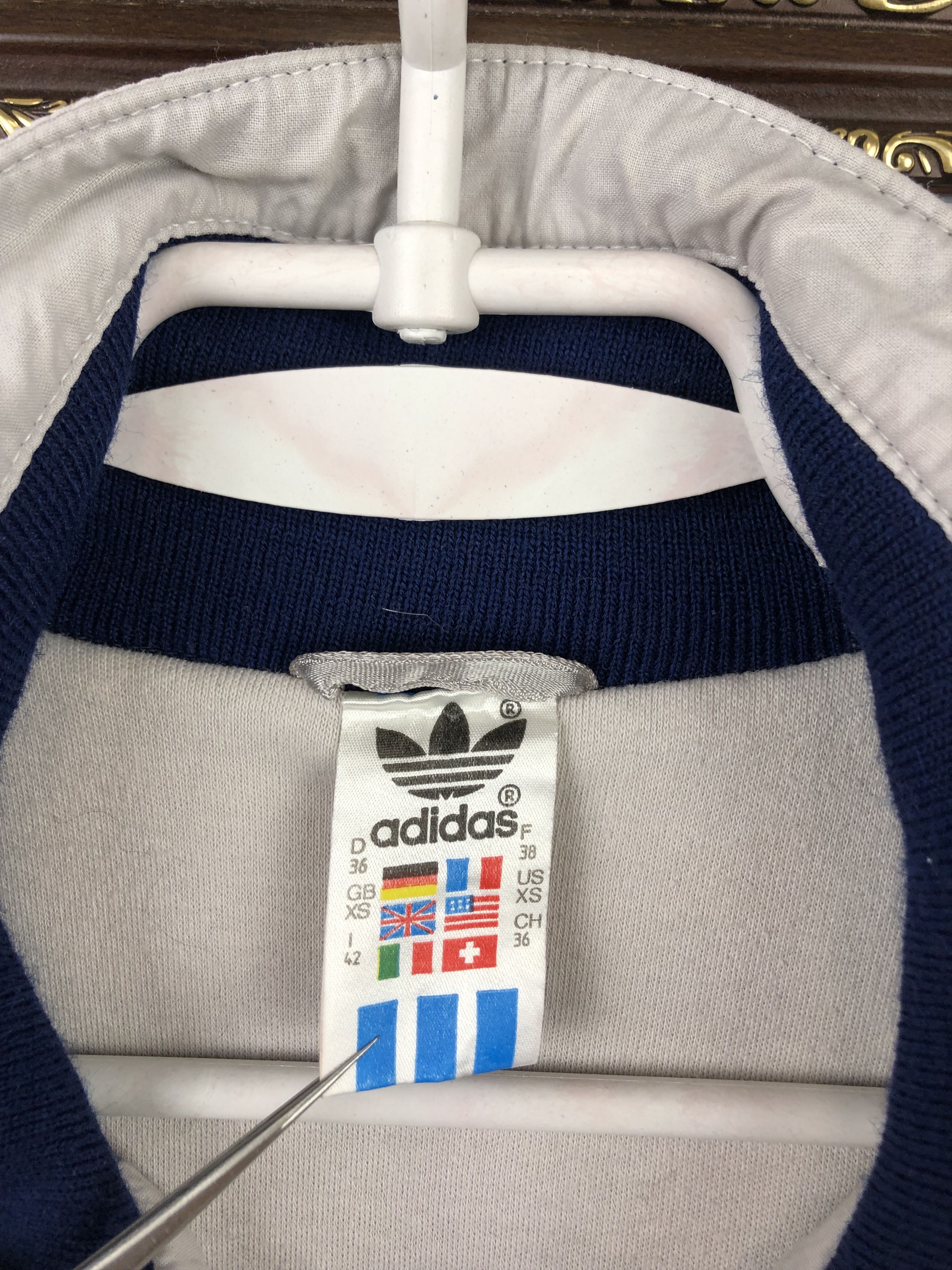 Adidas Vintage West Germany Adidas Track Top Jacket Bomber Olympic Size US XS / EU 42 / 0 - 9 Thumbnail