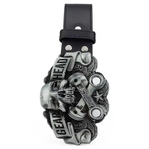 Japanese Brand Skull Buckle Belt Size ONE SIZE - 2 Thumbnail