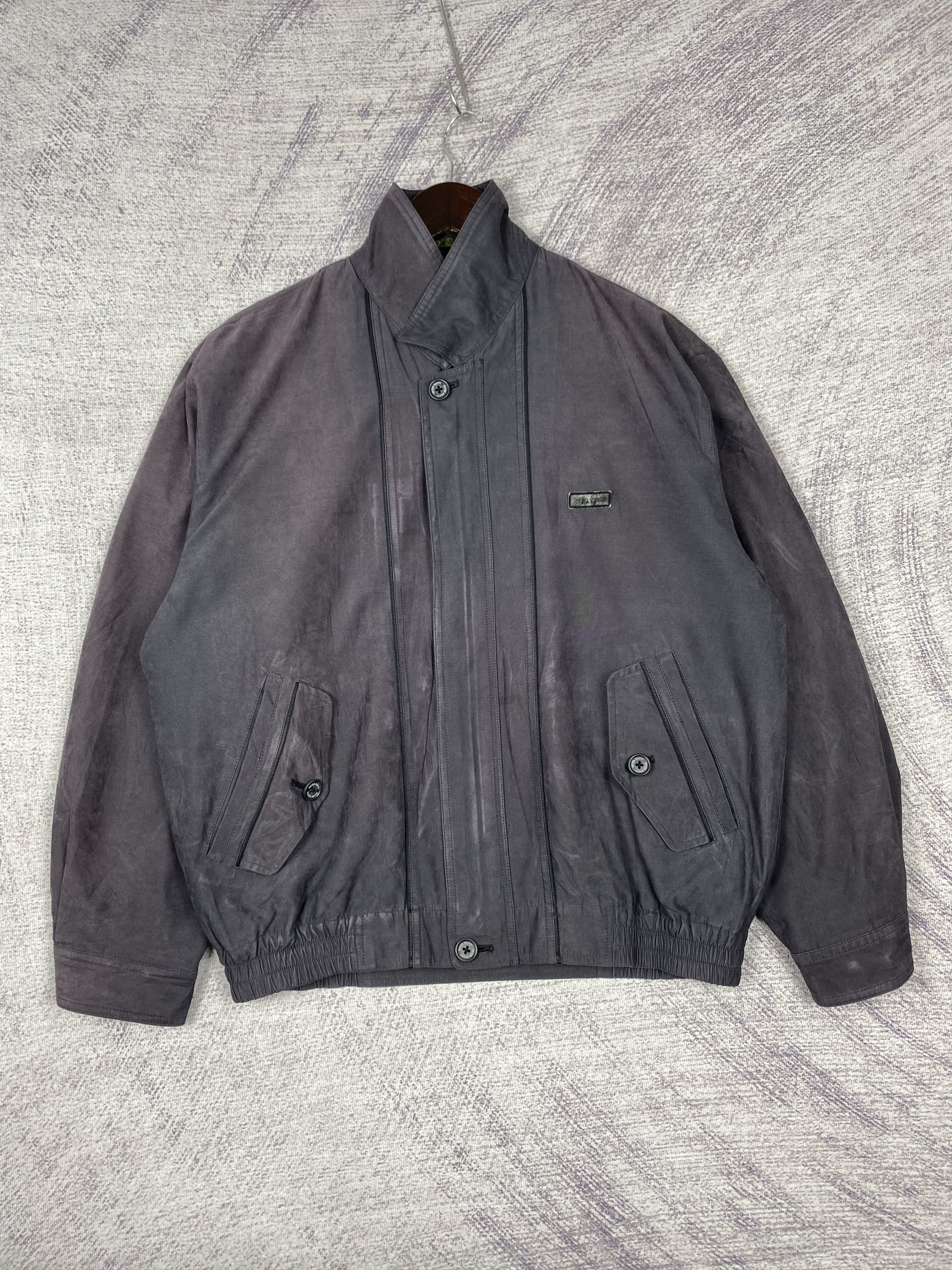 Japanese Brand Vintage Peter Scott Plain Canvas Zip Up Jacket Size US L / EU 52-54 / 3 - 1 Thumbnail