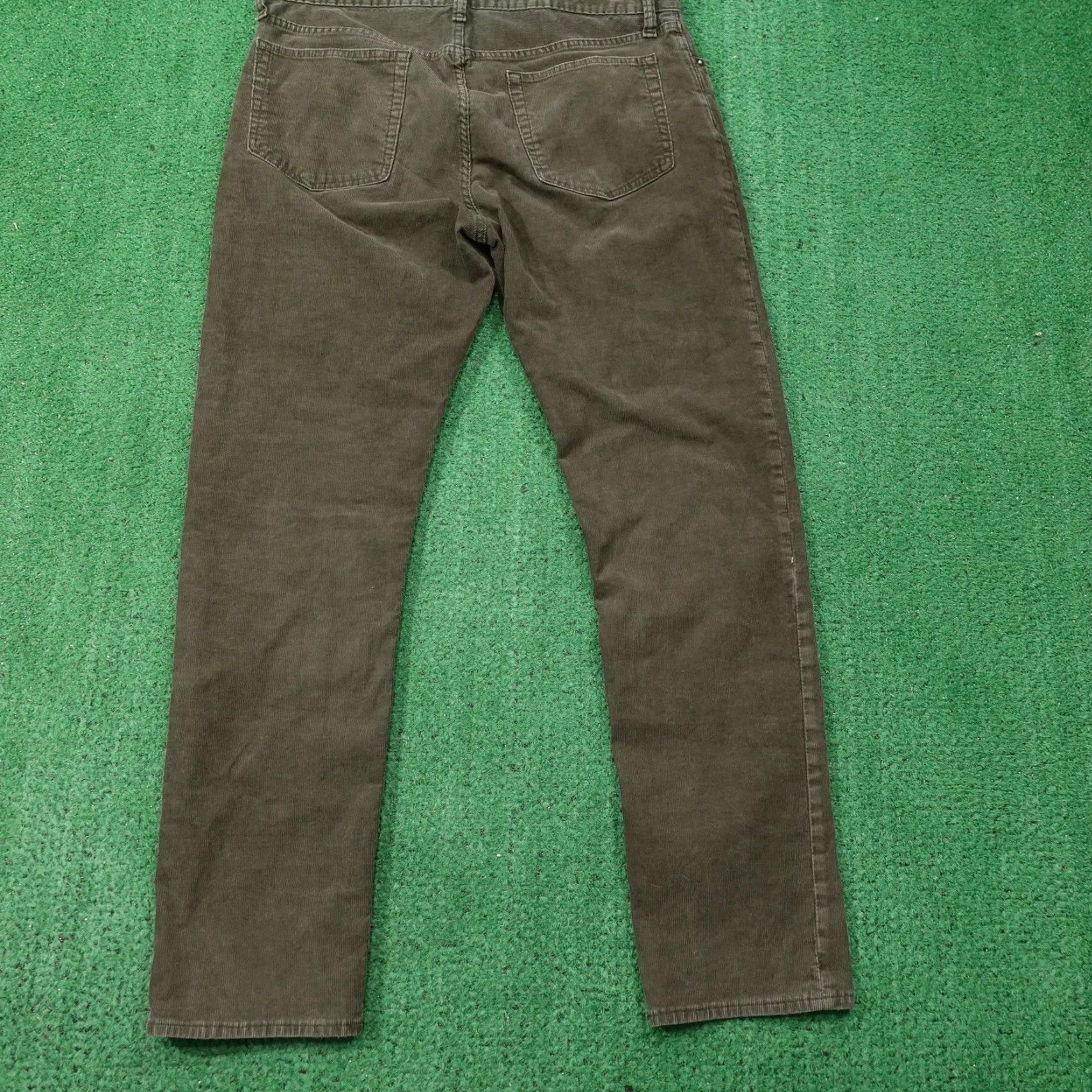 Gap GAP Pants Mens 34x32 Slim Gapflex Corduroy Chino Stretch 5-Pocket Casual Green Pants Mens Size US 34 / EU 50 - 4 Thumbnail