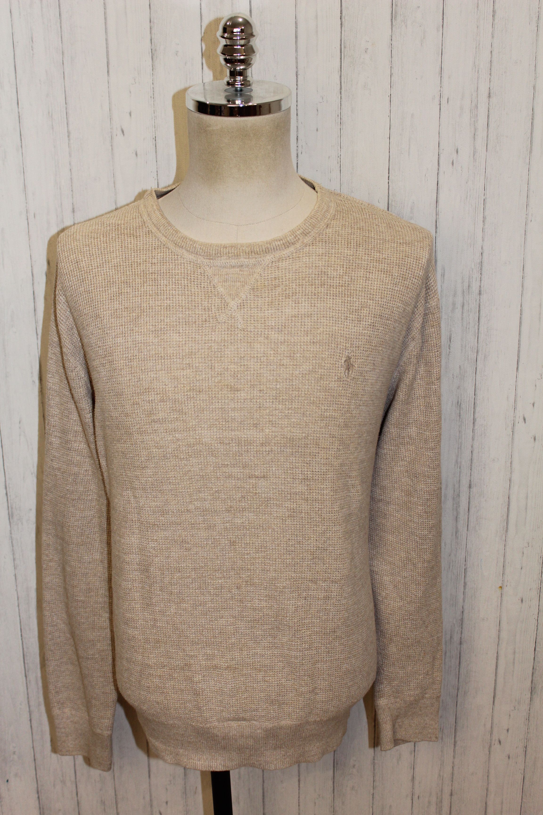 Polo Ralph Lauren Men's RALPH LAUREN Crew Neck Green Jumper Size L Size US L / EU 52-54 / 3 - 1 Thumbnail