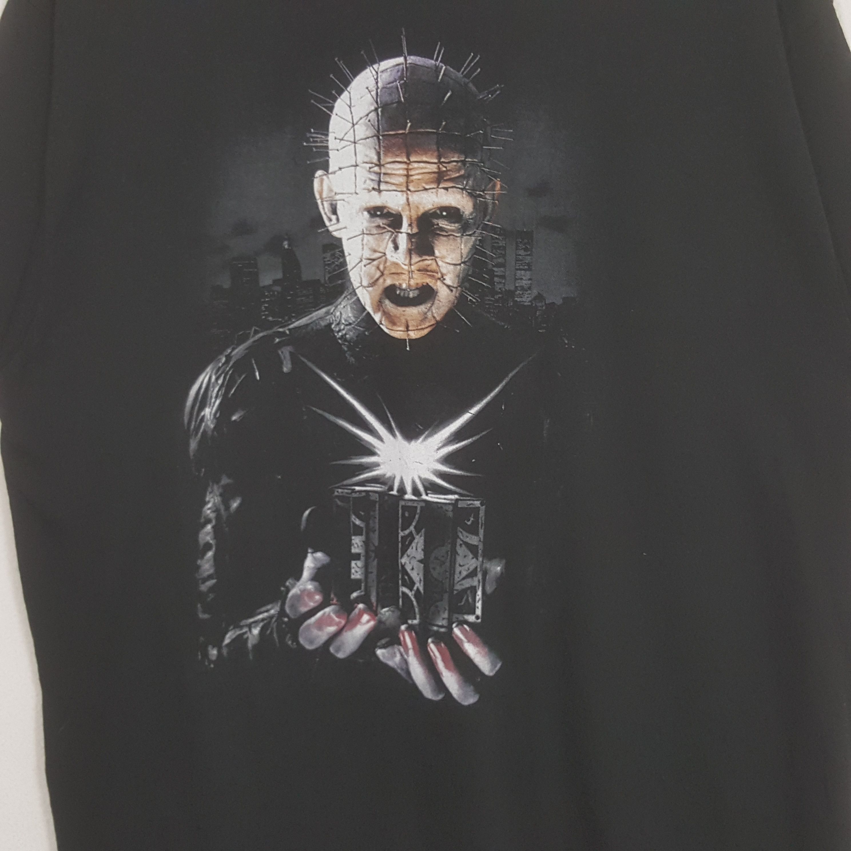 Vintage Vintage Hellraiser III American Movie Horror Tshirt Size US XL / EU 56 / 4 - 2 Thumbnail
