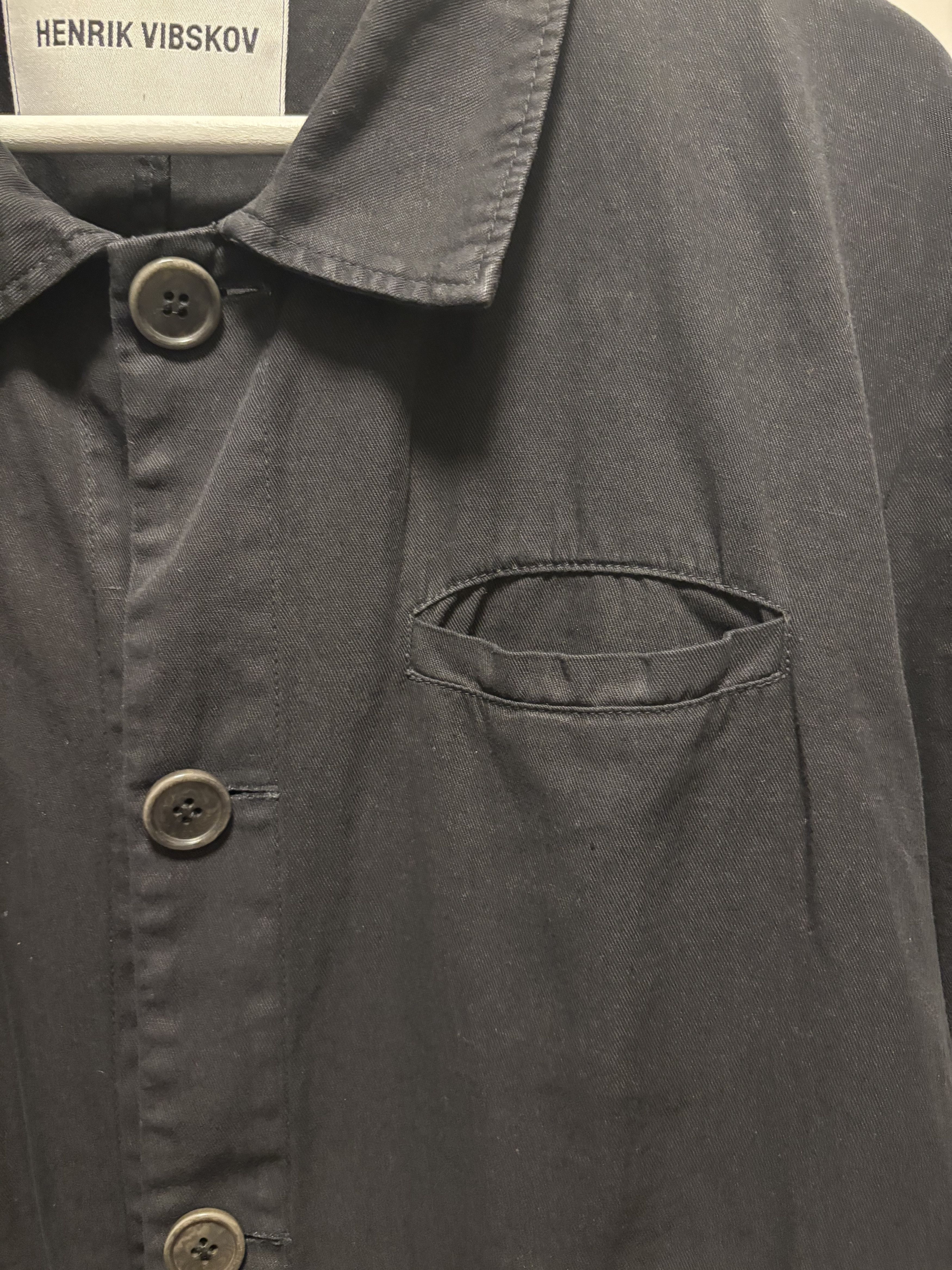 Henrik Vibskov black work jacket, size L Henrik Vibskov Size US L / EU 52-54 / 3 - 2 Thumbnail