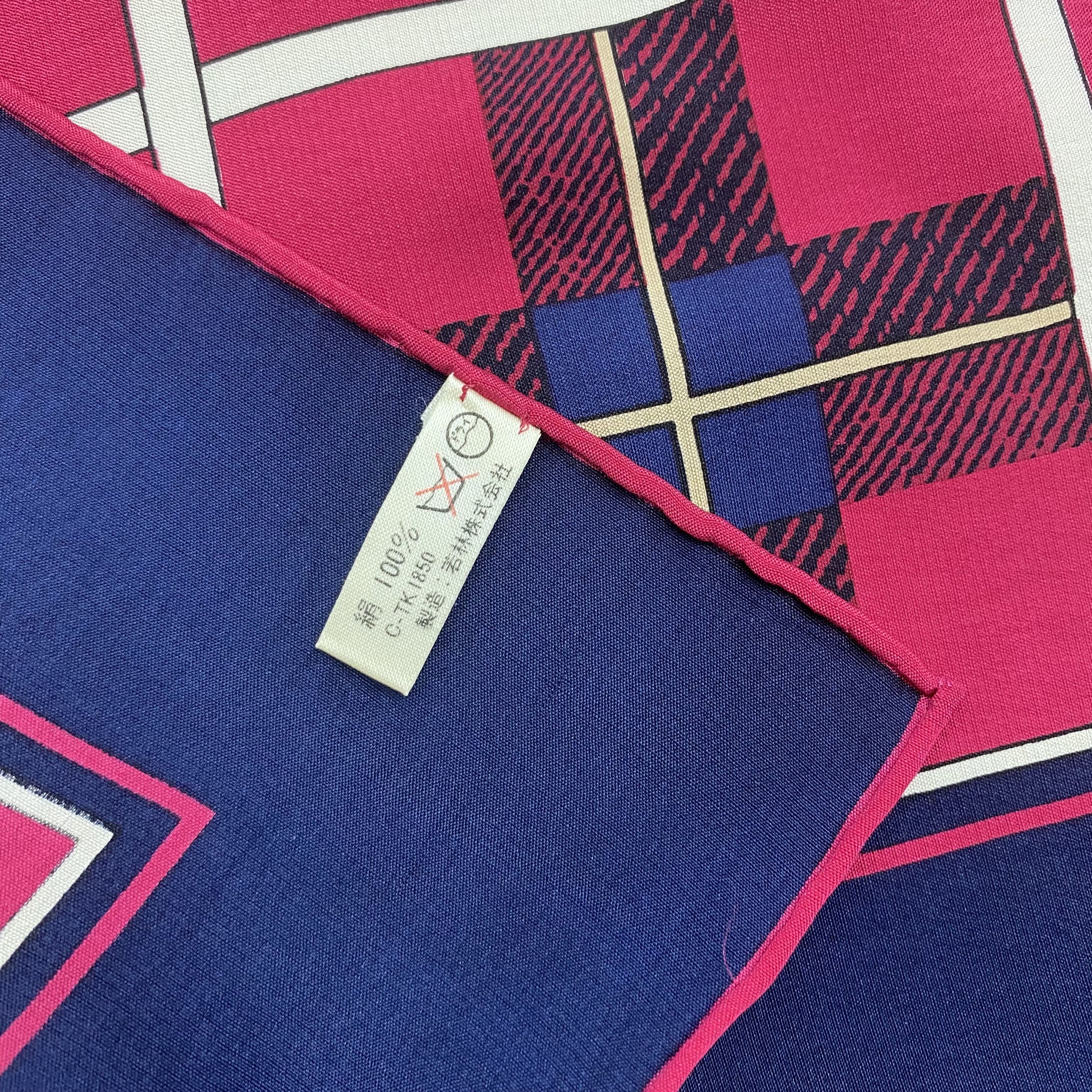 Japanese Brand Vintage Pierre Balmain SILK Scarf Twill Stole Wraps Scarves Size ONE SIZE - 11 Thumbnail