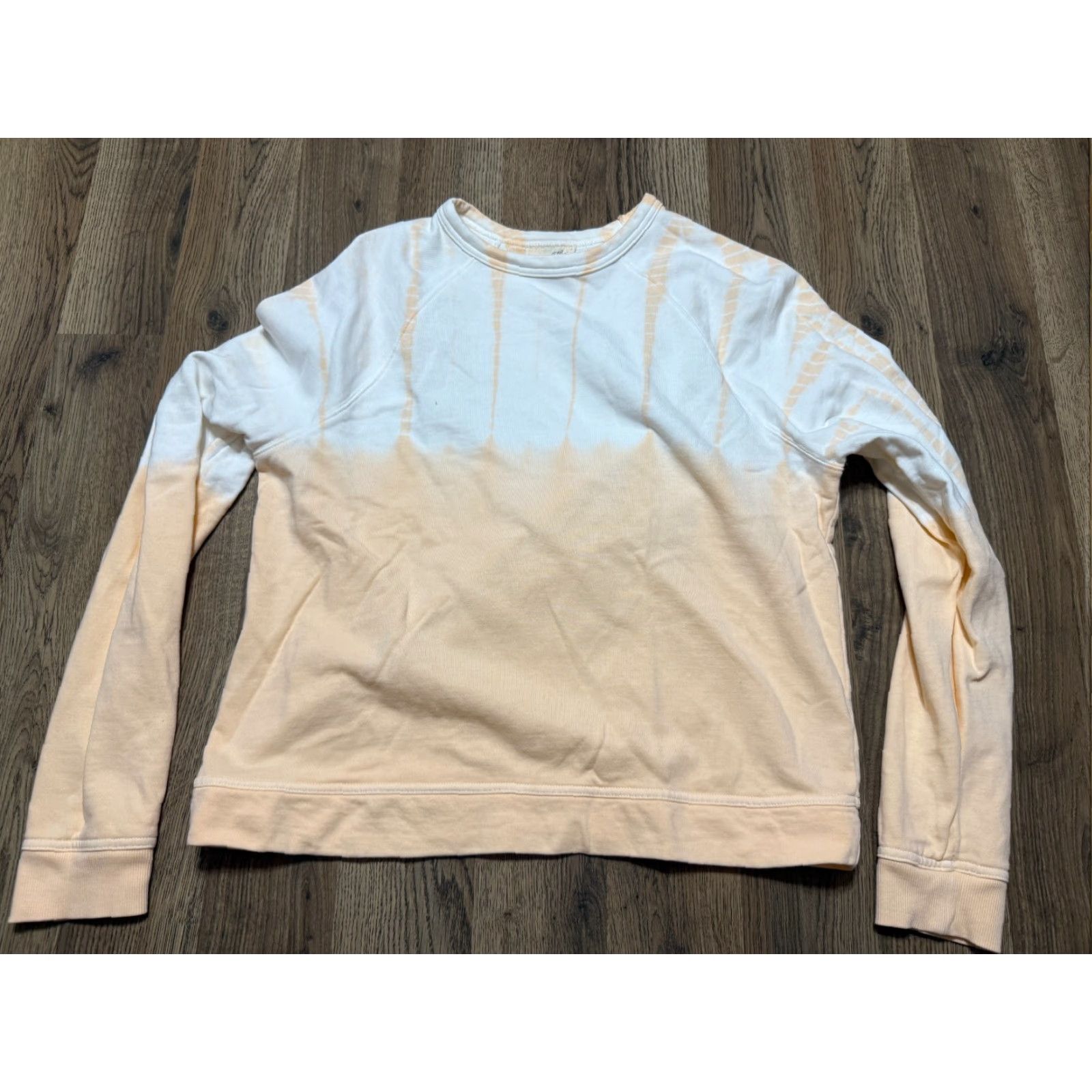 Vintage Universal Thread Sweater Women's Medium White Orange Pullover Size M / US 6-8 / IT 42-44 - 2 Thumbnail