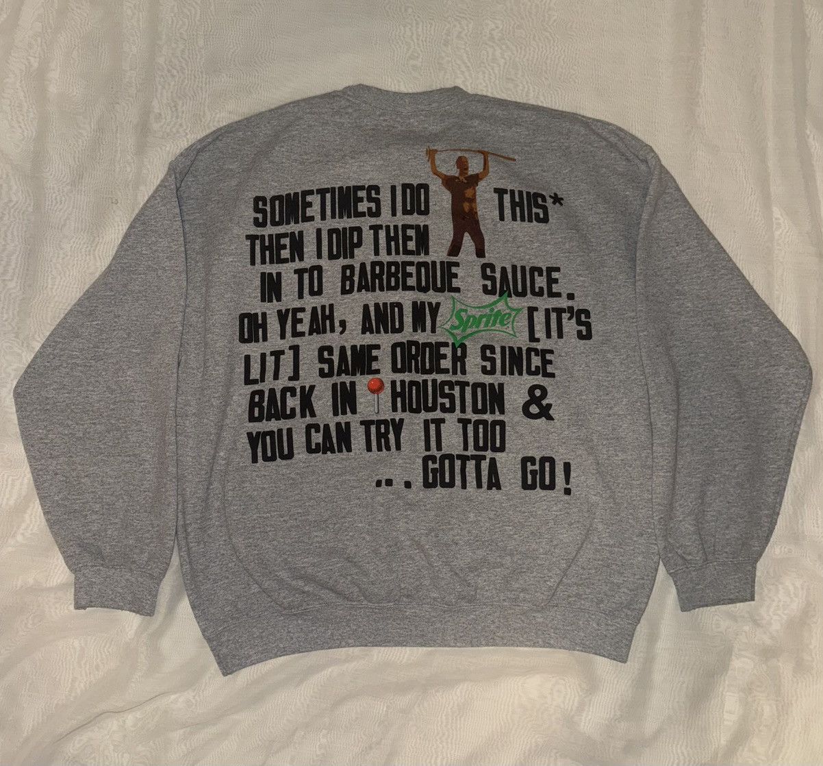 Travis Scott Travis Scott x CPFM 4 CJ Script Crewneck Size US L / EU 52-54 / 3 - 2 Thumbnail