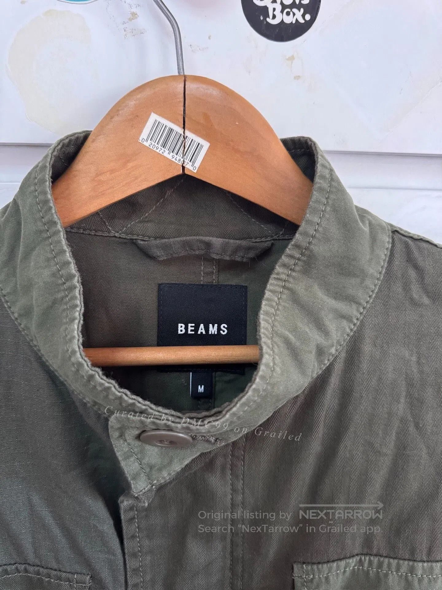 Beams Japan BEAMS M65 Utility Colorblock Jacket. Size US M / EU 48-50 / 2 - 3 Thumbnail