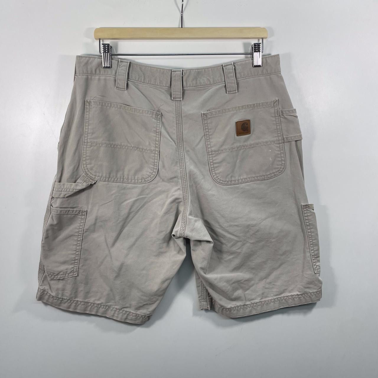 Carhartt 2000s Carhartt Denim Shorts Size US 34 / EU 50 - 3 Thumbnail
