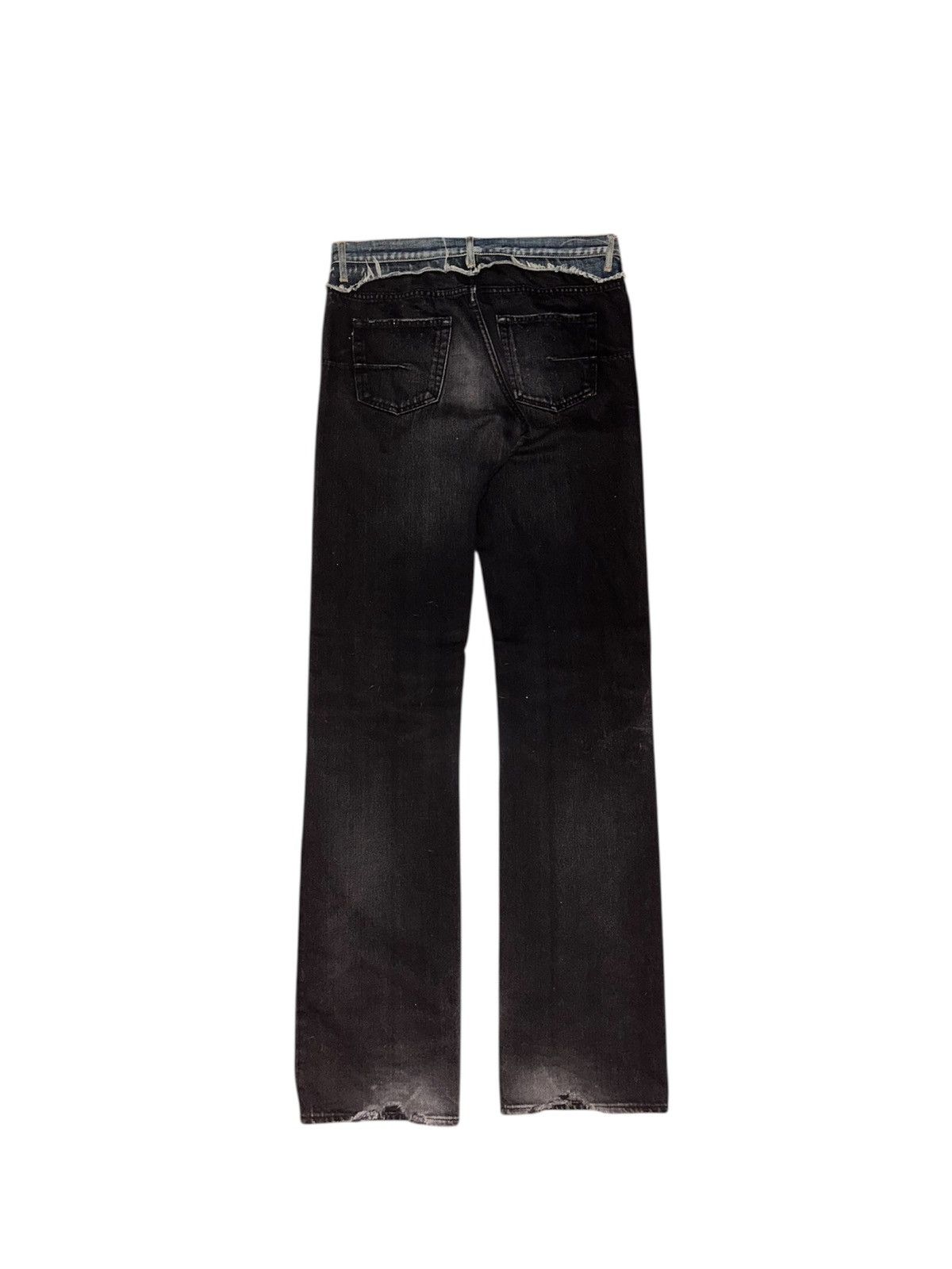 Dior *SOLD*Dior Homme AW06 cummerbund bootcut jeans Size US 34 / EU 50 - 2 Thumbnail