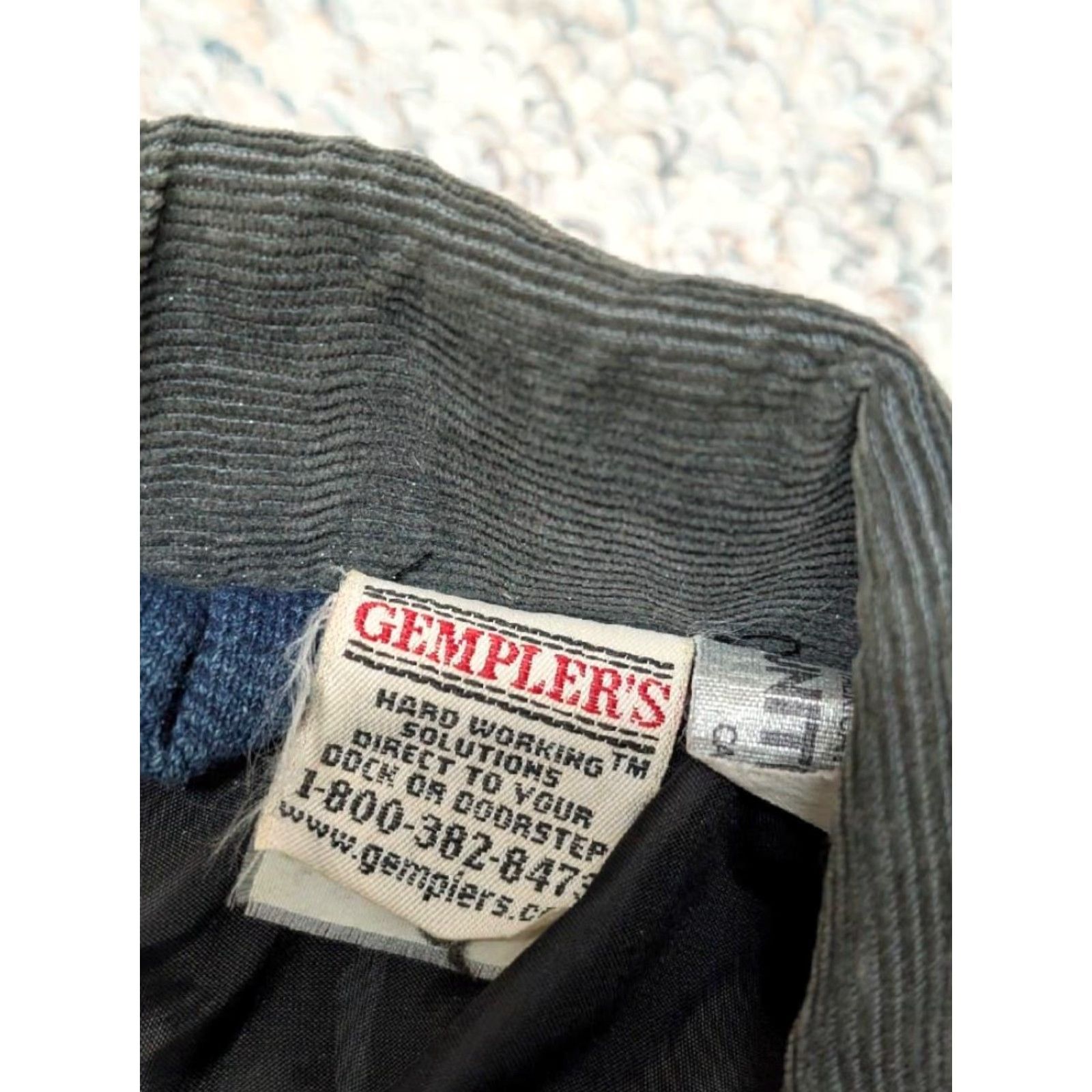 Carhartt VINTAGE Chore Coat Denim Coat XL Men Blue Canada 1990s Union Made Carhart Denim Leather Outer Shell Solid 46-48 Chest Size US XL / EU 56 / 4 - 4 Thumbnail