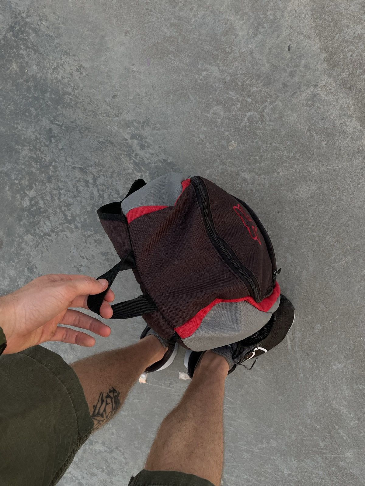Vintage 🔥 FOX Vintage Racing Backpack Motorcycle Y2K Bag Motocross Size ONE SIZE - 4 Thumbnail