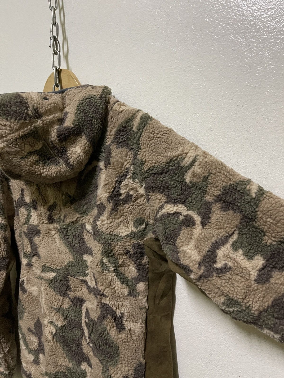 Japanese Brand × go slow caravan Go Slow Caravan Fleece Camouflage Hoodie Zipper Jacket Size US M / EU 48-50 / 2 - 15 Thumbnail