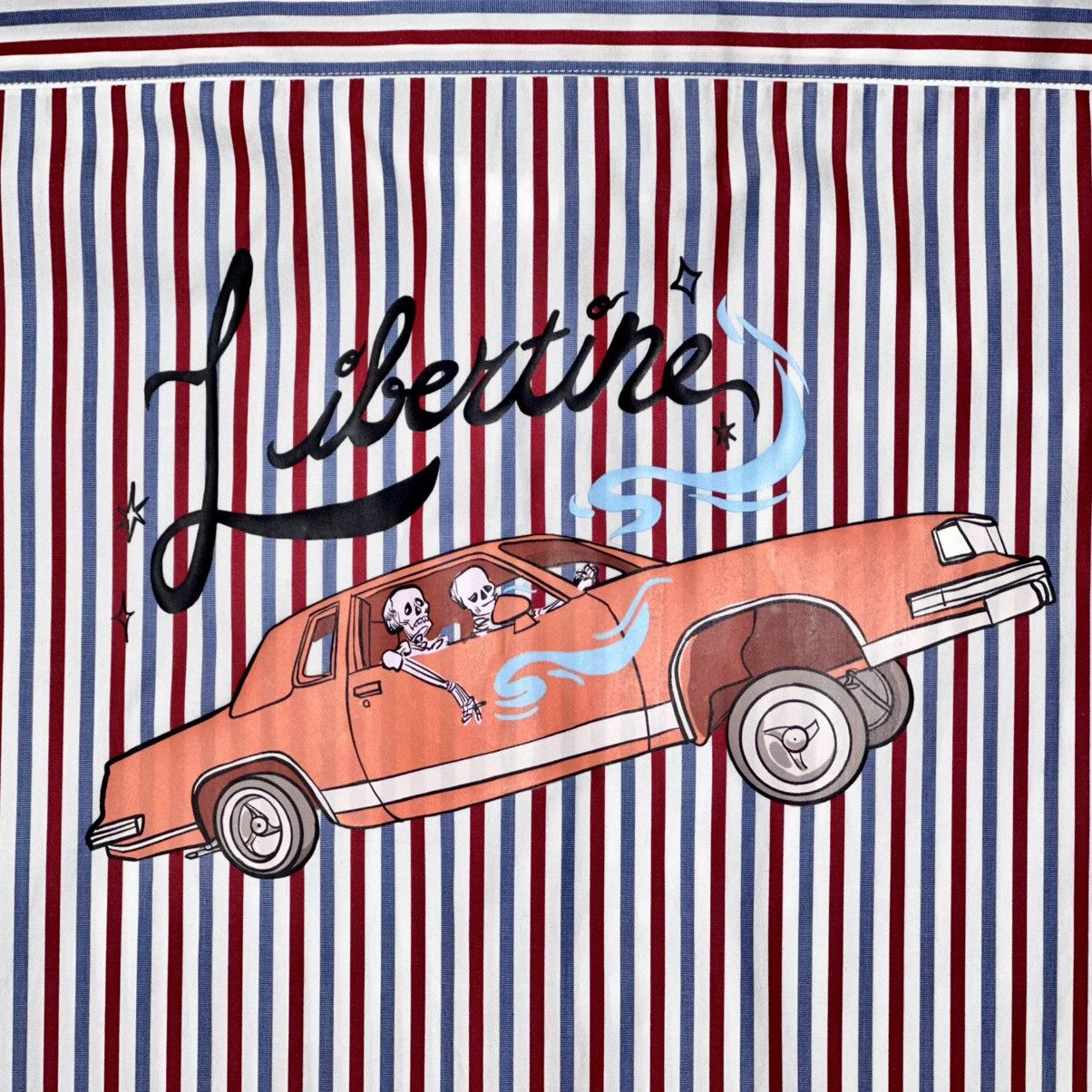Libertine NEW LIBERTINE RED WHITE BLUE STRIPED MADE IN LA OVERSIZED S Size US S / EU 44-46 / 1 - 6 Thumbnail