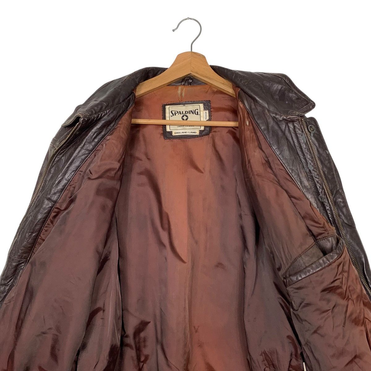 Japanese Brand Vintage Spalding Leather Jacket Size US M / EU 48-50 / 2 - 12 Thumbnail