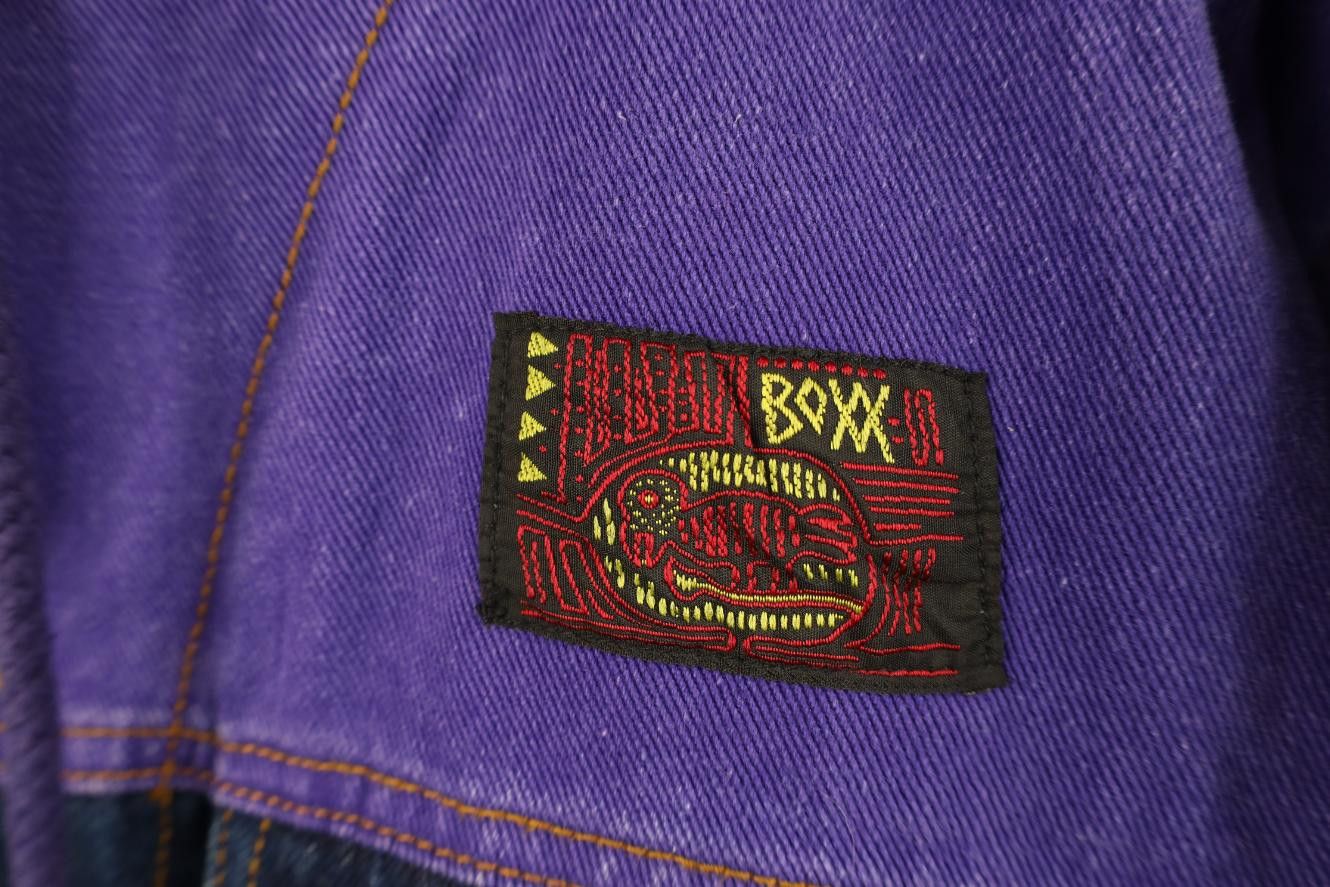 Vintage Deadstock Vintage 90s Streetwear Hooded Denim Trucker Jacket Size US L / EU 52-54 / 3 - 4 Thumbnail