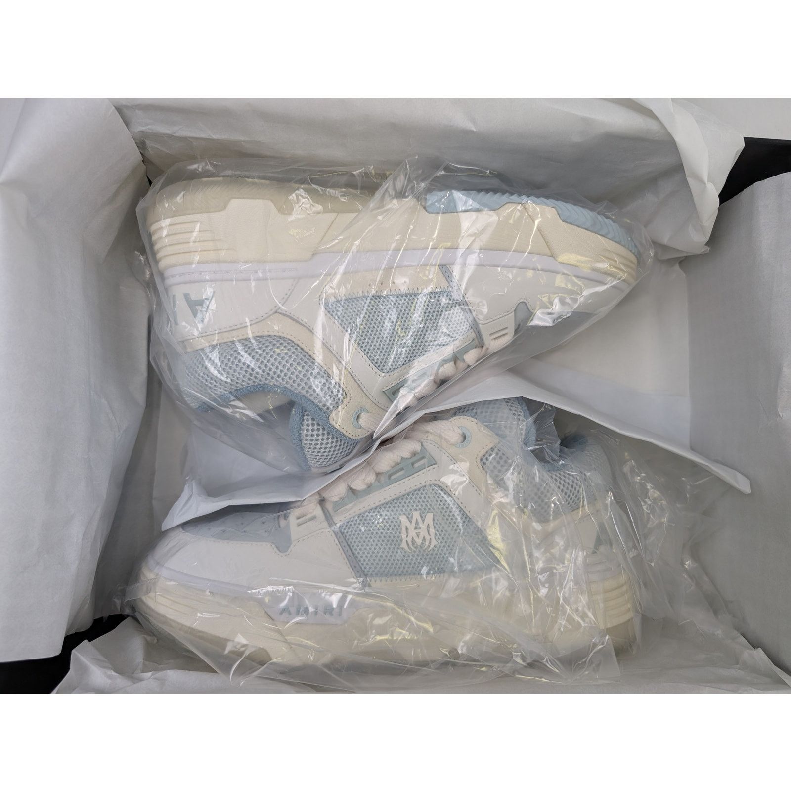 Amiri o1rshd1 MA-1 Sneakers in Ice Blue Size US 13 / EU 46 - 17 Thumbnail