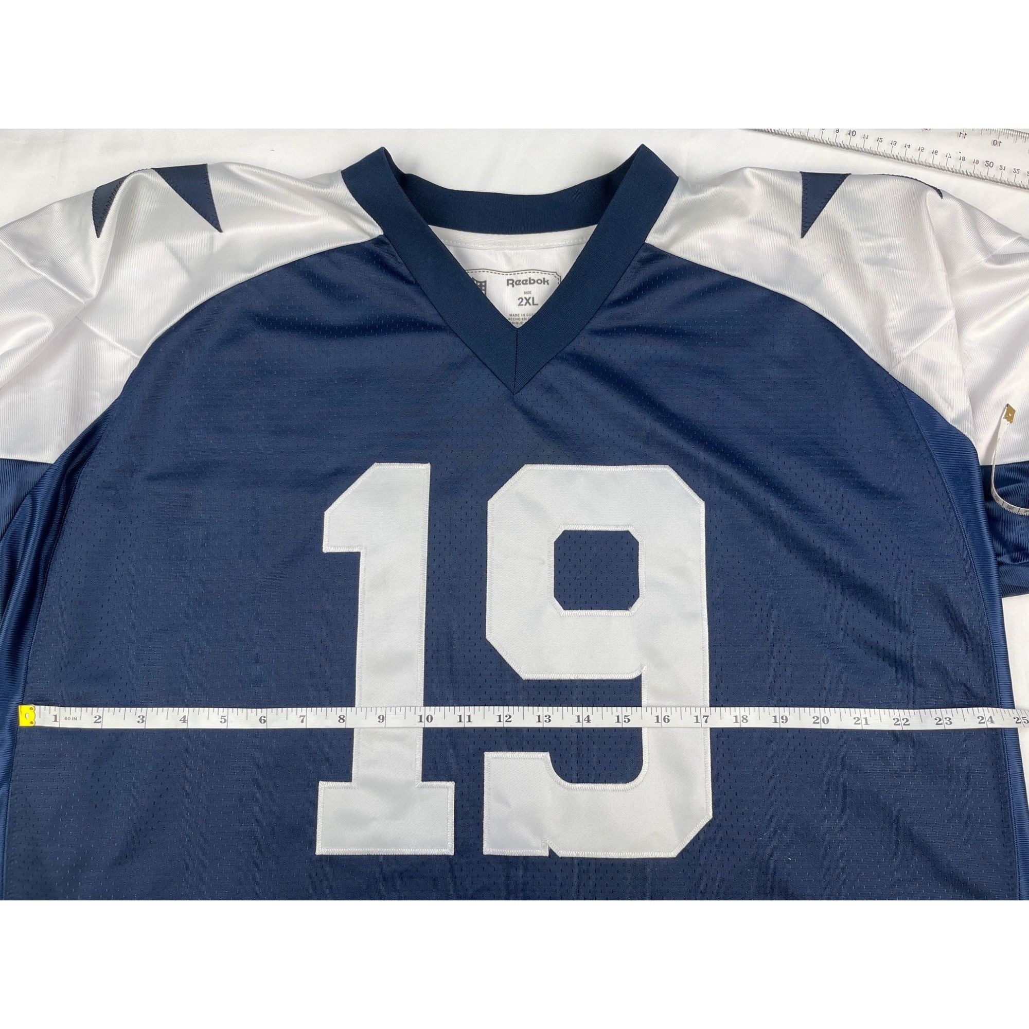 Reebok Reebok Mens Jersey Miles Austin Cowboys #19 size 2xl SKU 415 Size US XXL / EU 58 / 5 - 6 Thumbnail