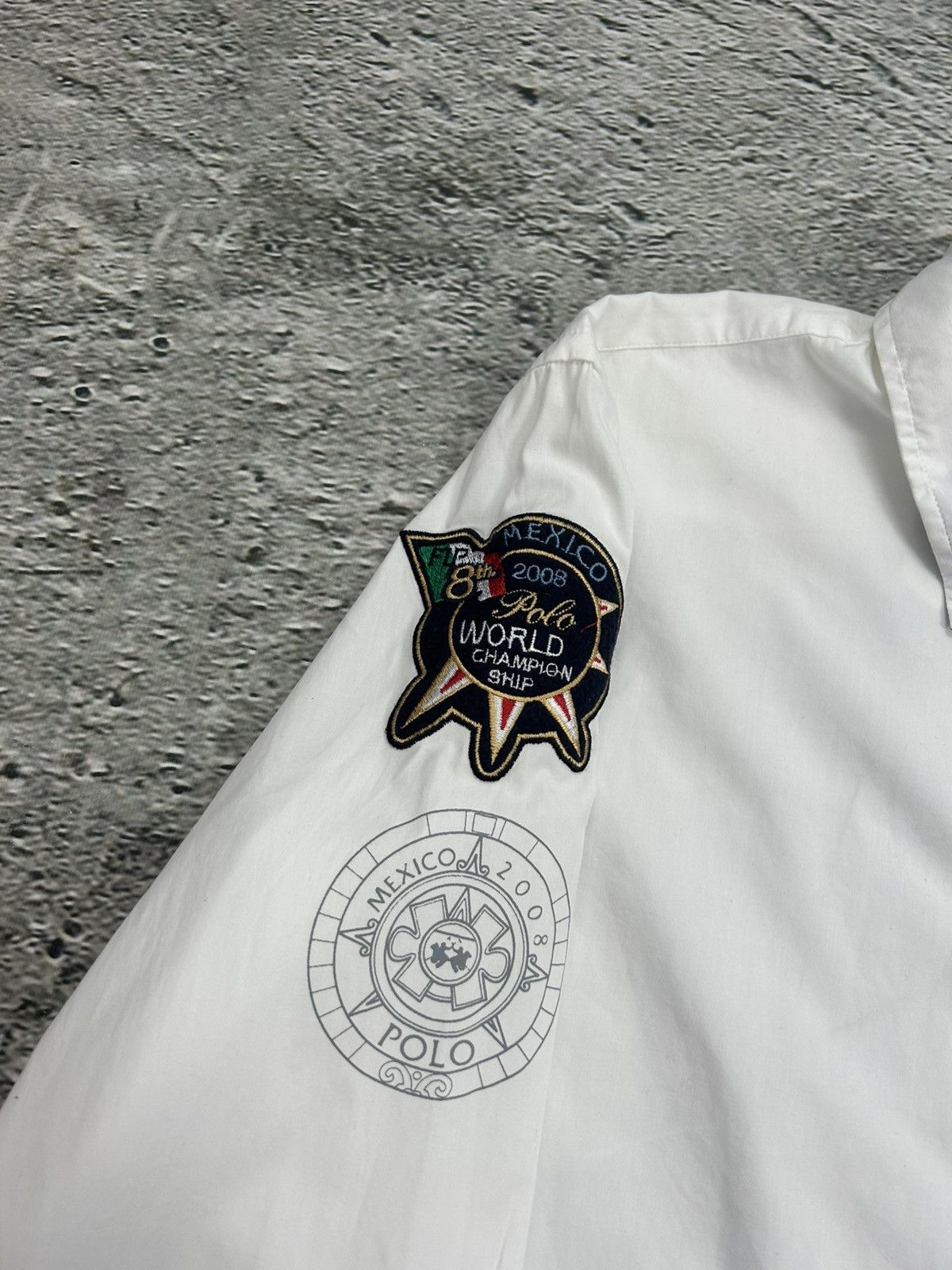 La Martina × Vintage La Martina shirt longsleeve white Chief Keef Polo Argentina Size US M / EU 48-50 / 2 - 3 Thumbnail