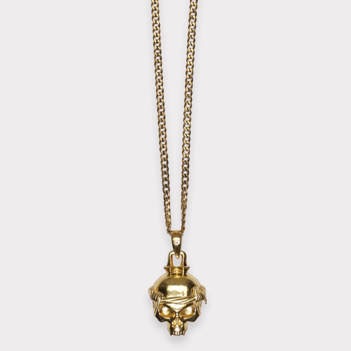 G59 Records G59 SKULL PENDANT (GOLD) Size ONE SIZE - 1 Thumbnail