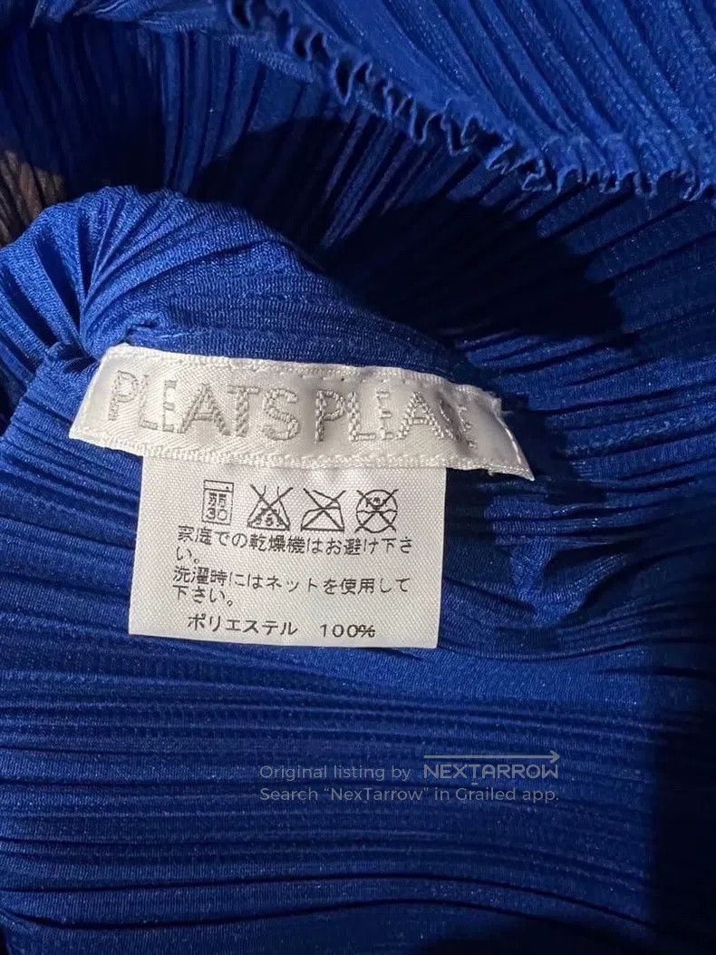Issey Miyake Issey Miyake Blue Short Sleeve Size L / US 10 / IT 46 - 6 Thumbnail
