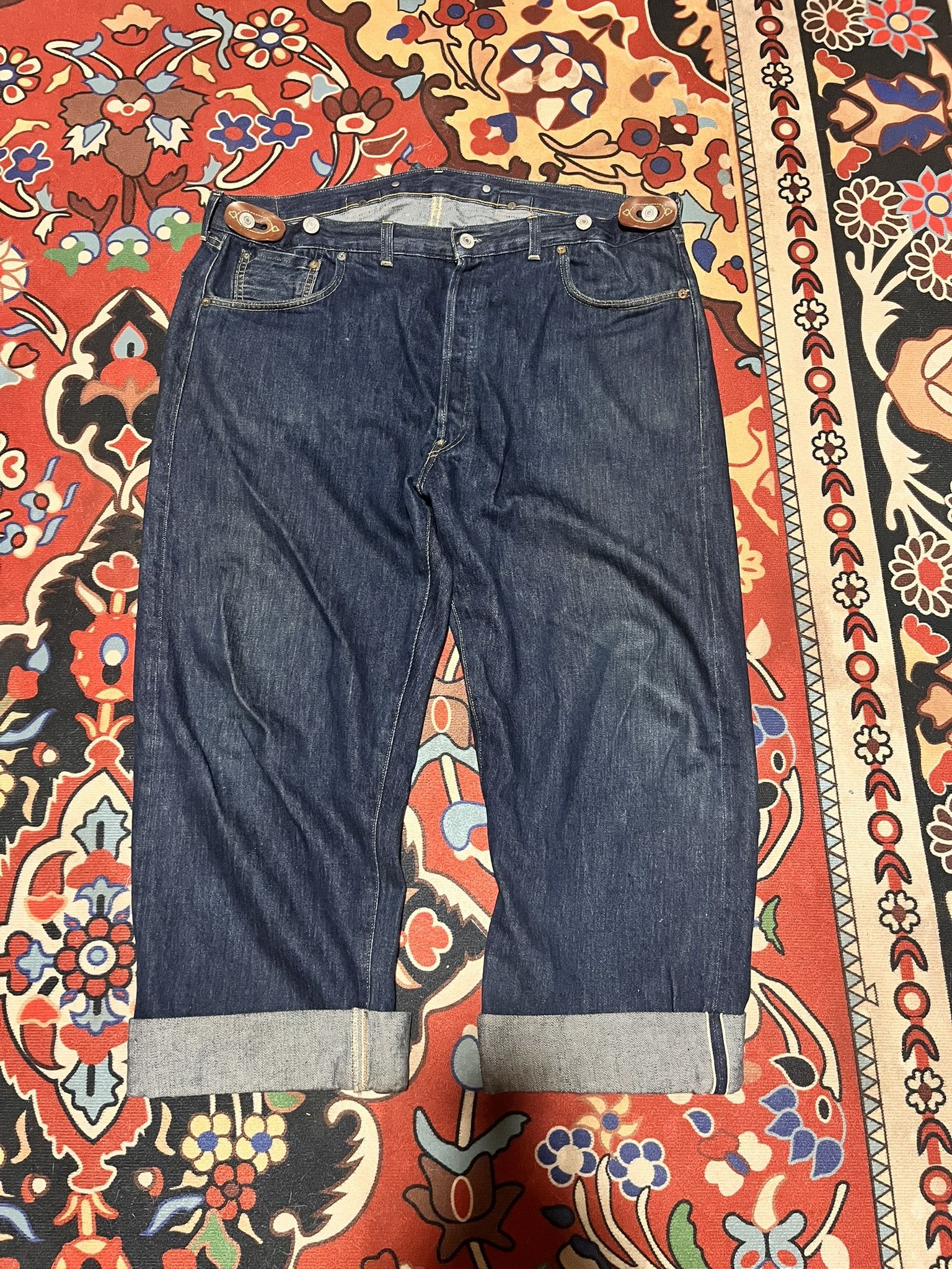 image of Levis x Levis Vintage Clothing Vintage Levi's Clothing 1933 501Xx Selvedge Jeans in Indigo (Size 30