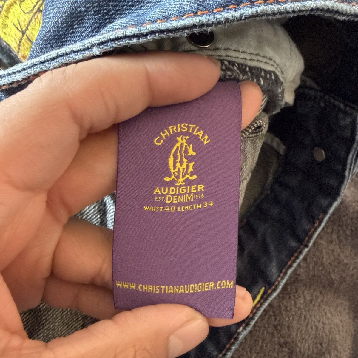 Christian Audigier Christian Audigier jeans Size US 40 / EU 56 - 6 Thumbnail