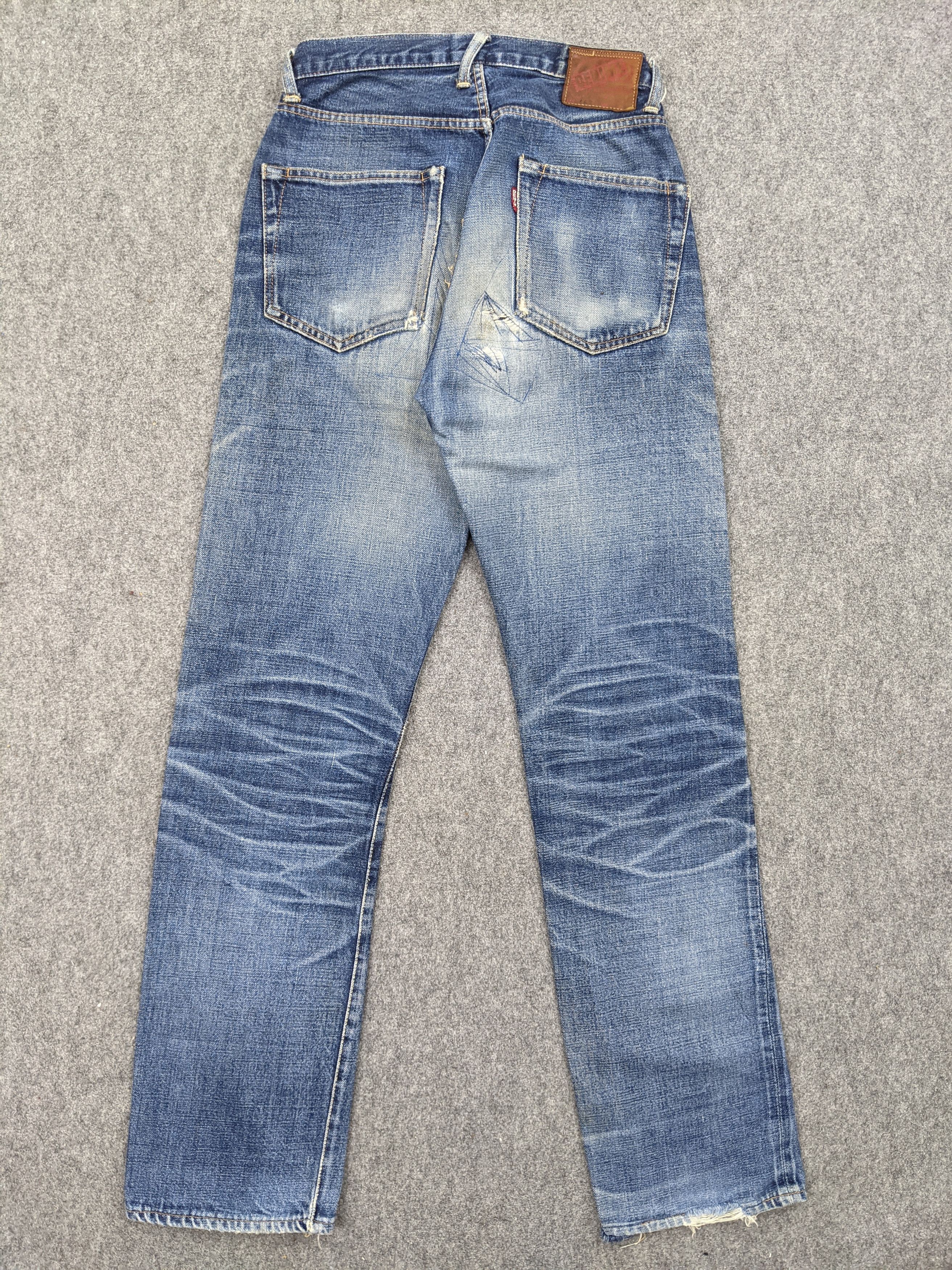 Denime × Japanese Brand × Vintage Vintage Denime Selvedge Faded Blue Jeans DJ0017Z Size US 27 - 3 Thumbnail