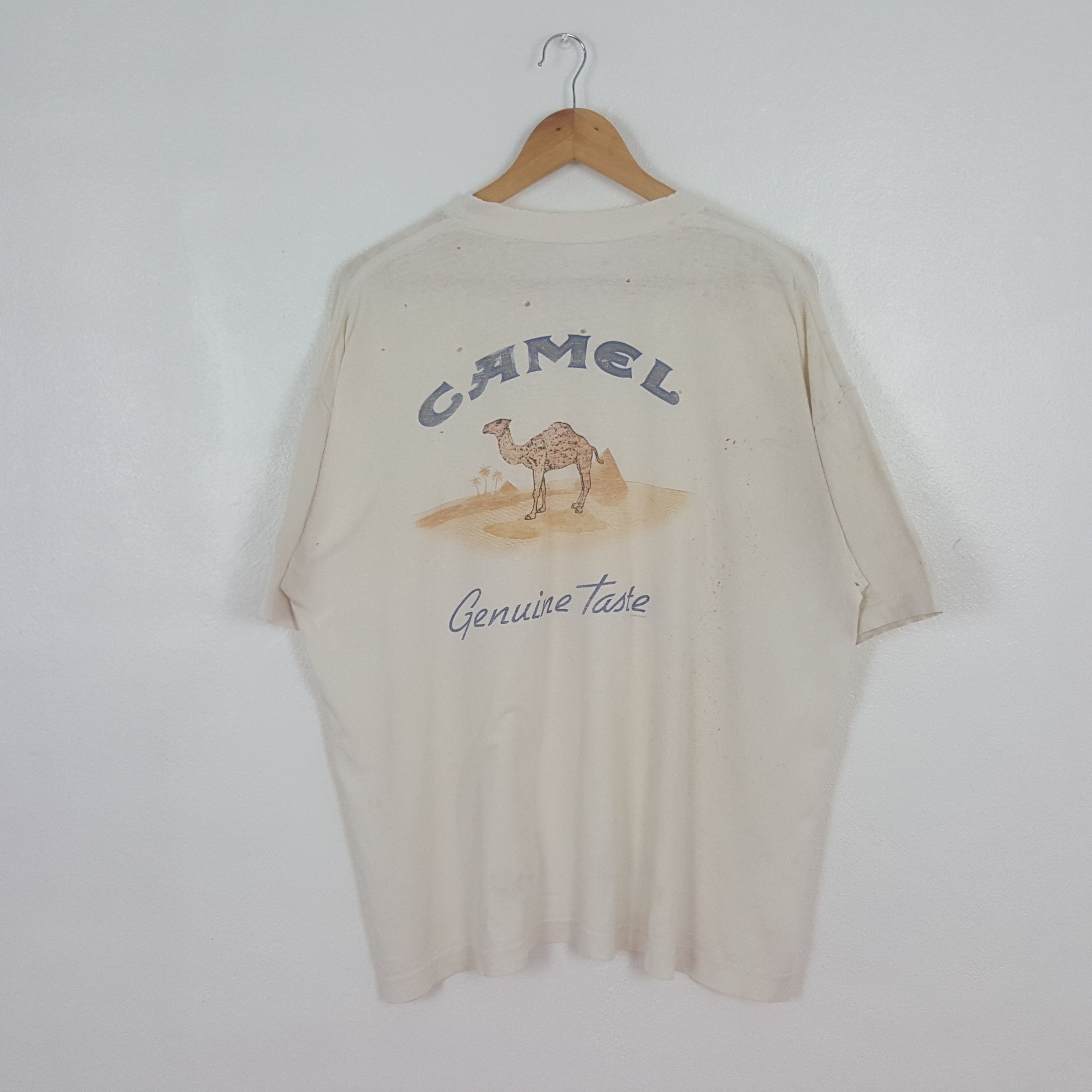 Camel Vintage Camel Genuine Taste 90's Tshirt C312N76 Size US XL / EU 56 / 4 - 1 Thumbnail