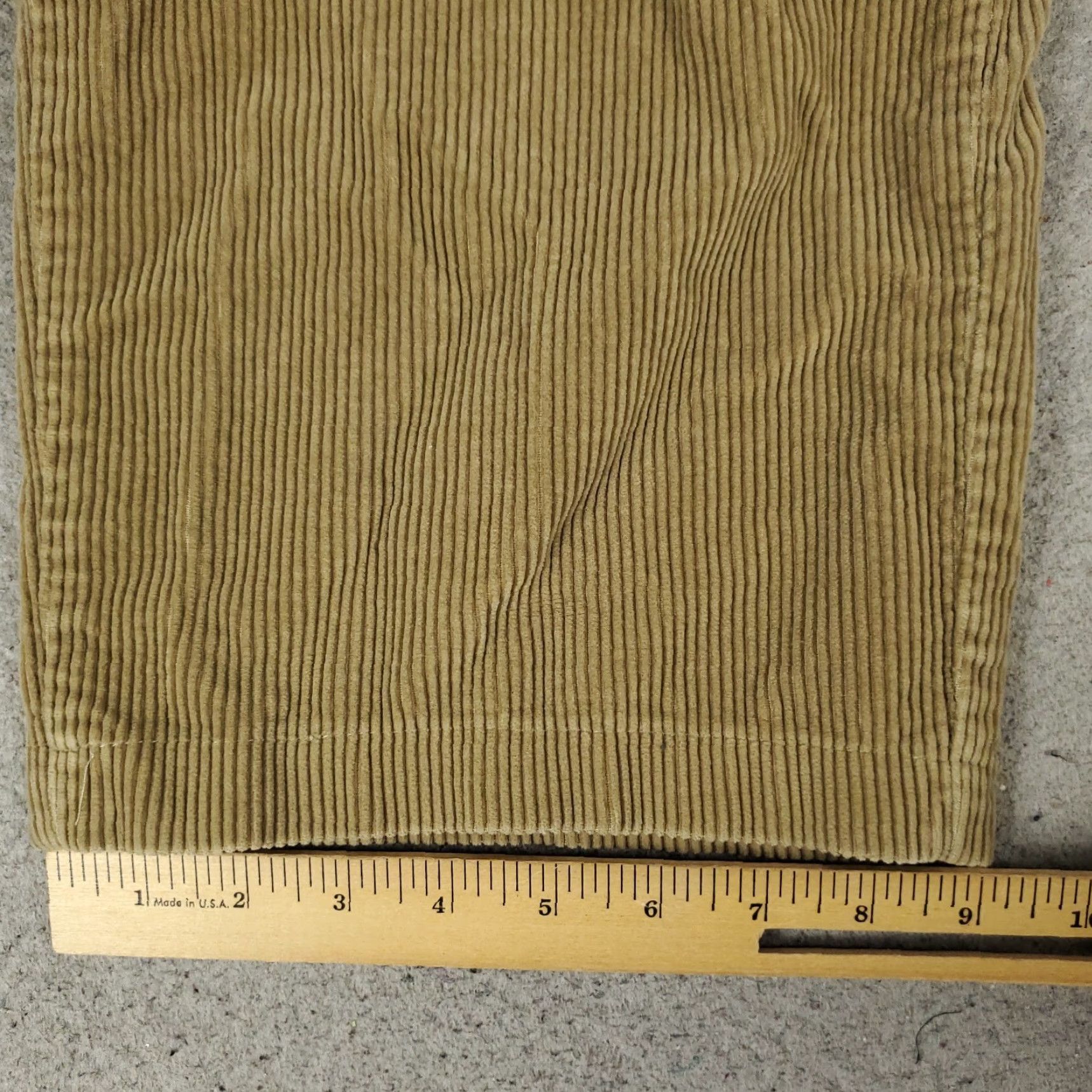 Ralph Lauren Ralph Lauren Pants Mens Regular 40x30 Beige Corduroy Straight Pleated Pocket Size US 40 / EU 56 - 6 Thumbnail