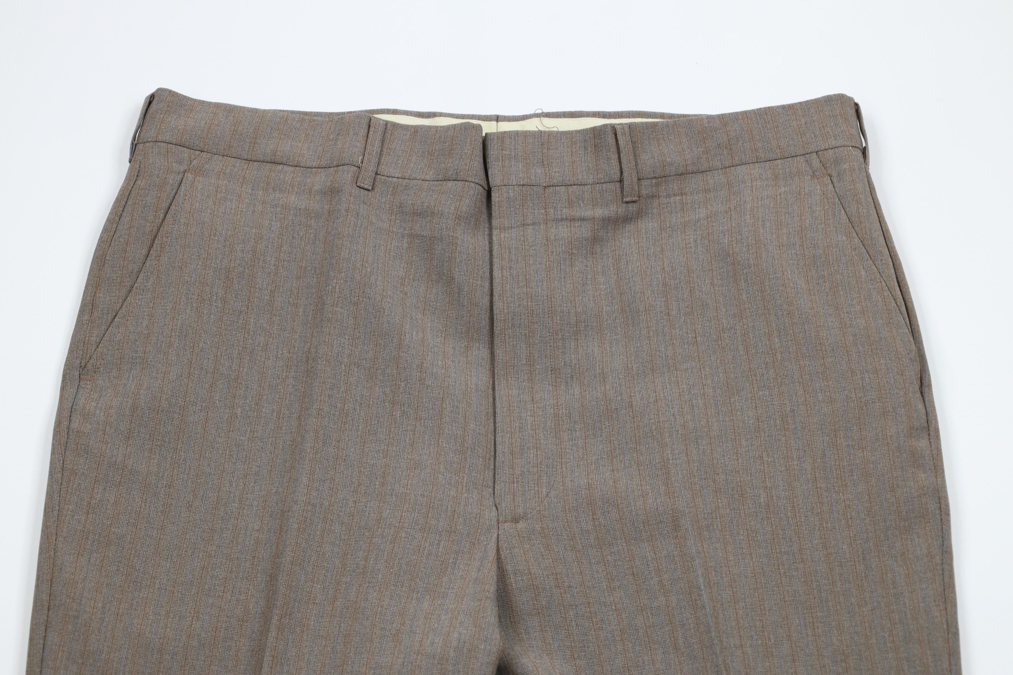 Vintage Vintage 70s Streetwear Knit Wide Leg Bell Bottoms Pants USA Size US 38 / EU 54 - 2 Thumbnail