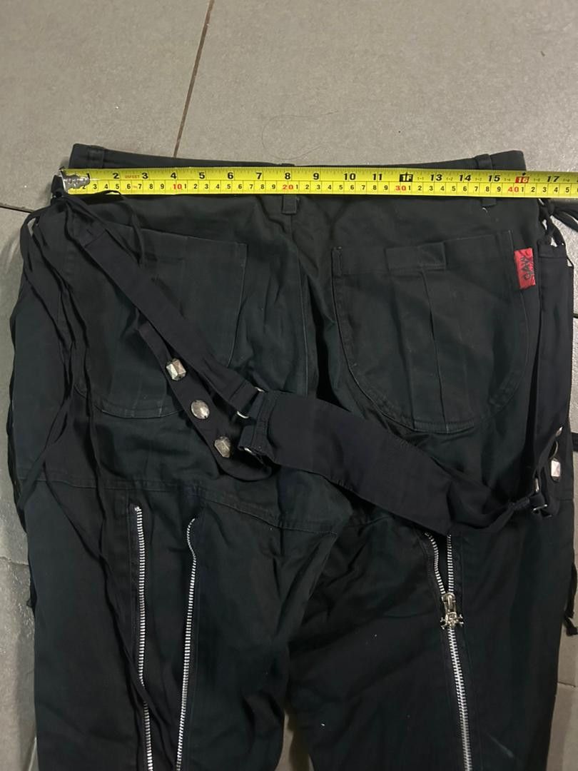 Japanese Brand × Seditionaries × Vintage Japanese Seditionaries MAD Punk Bondage Parachute pants Size US 32 / EU 48 - 9 Thumbnail