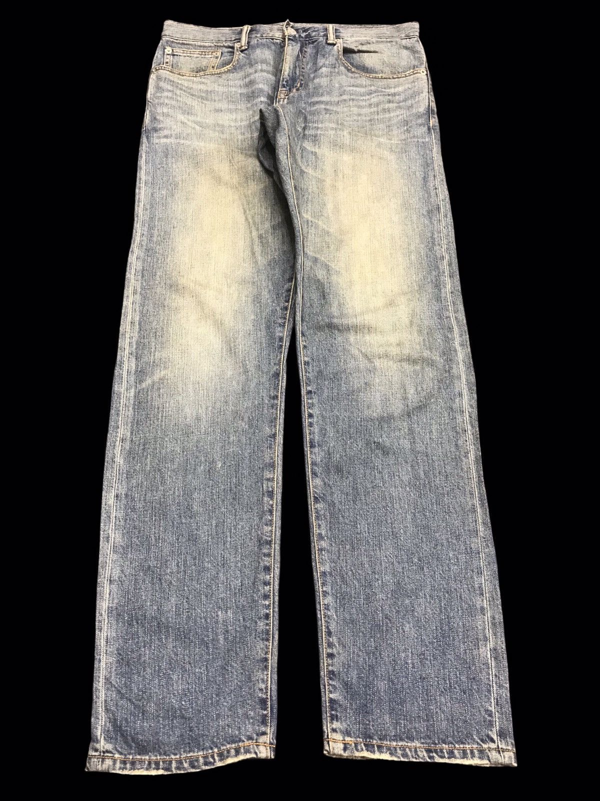 Japanese Brand × Journal Standard 🔥UNION MADE🔥JOURNAL STANDARD OVERALL JEANS F25 Size US 32 / EU 48 - 1 Thumbnail