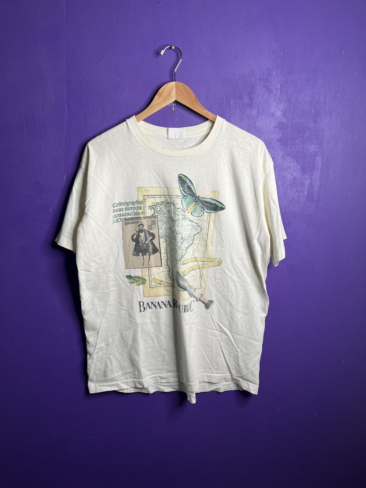 Vintage 90s Banana republic explorer t-shirt