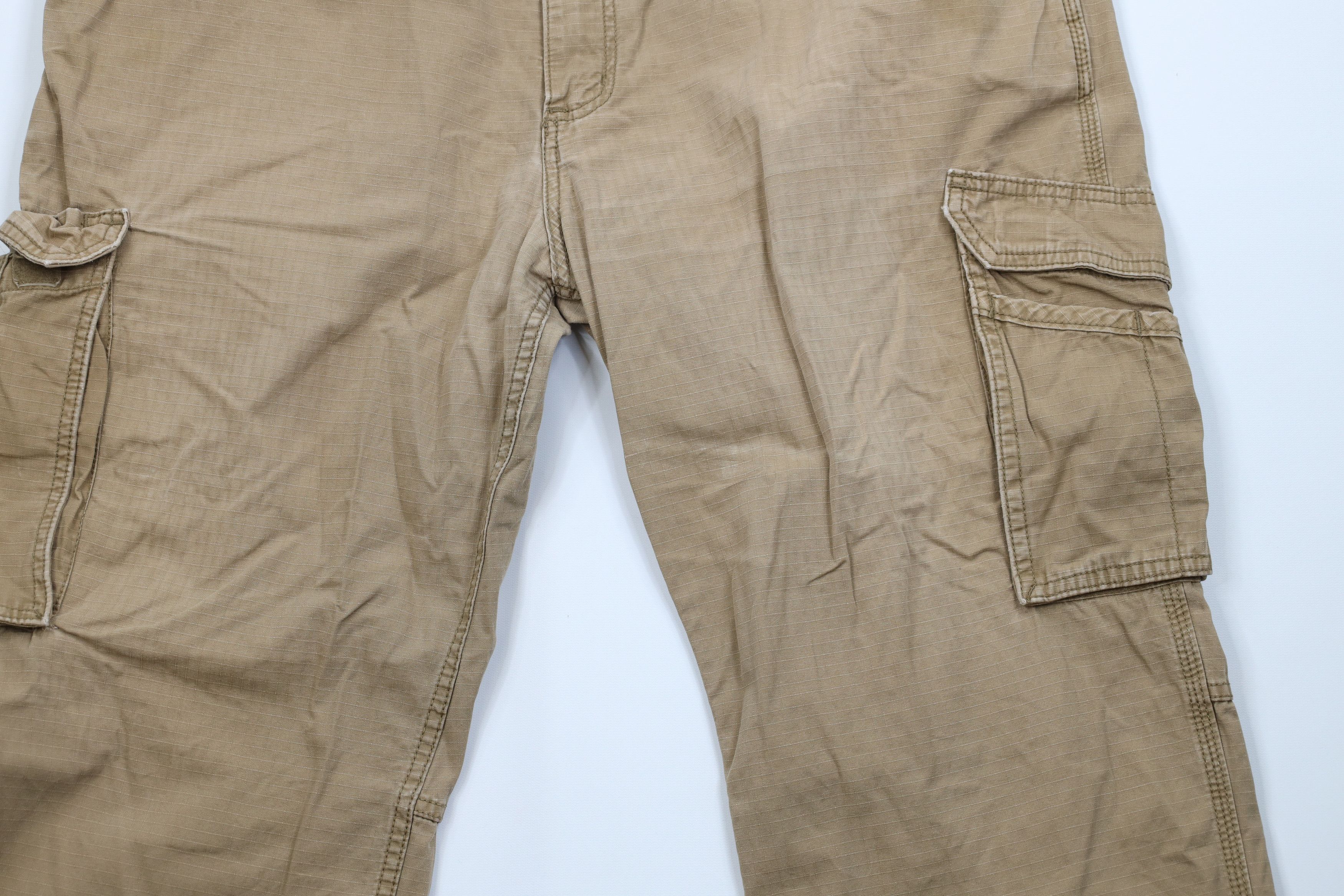 Carhartt Vintage Y2K Carhartt Fit Ripstop Wide Leg Cargo Pants Size US 44 / EU 60 - 3 Thumbnail