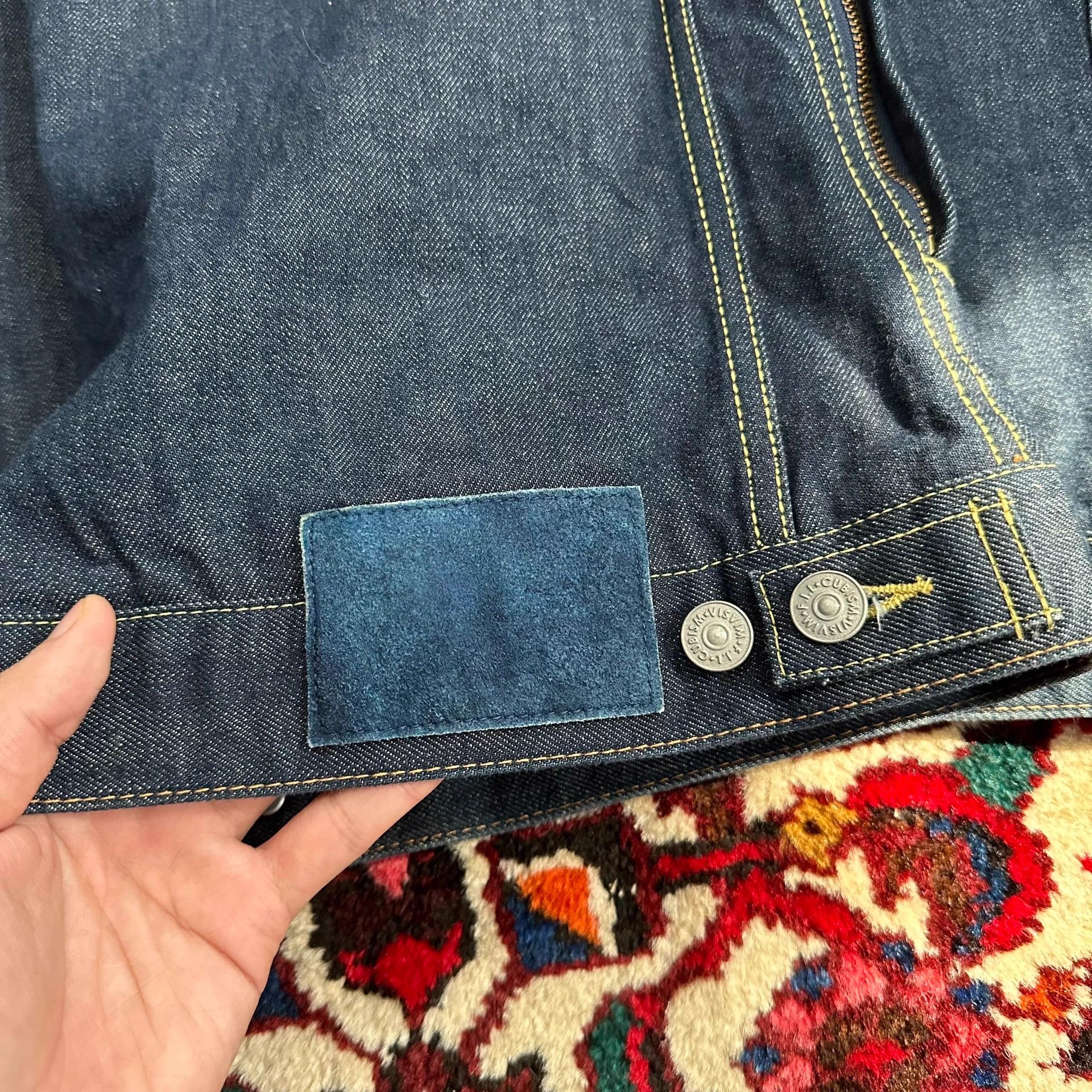 Visvim visvim 17ss 101 jkt raw denim jacket 2 Size US M / EU 48-50 / 2 - 8 Thumbnail
