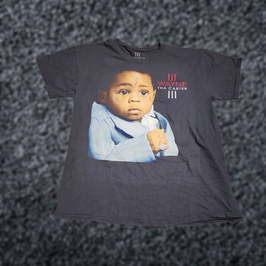 Bravado VINTAGE Bravado Lil Wayne Tha Carter Hip Hop T-Shirt Mens Medium Gray Graphic Tee 2020s Size US M / EU 48-50 / 2 - 1 Thumbnail