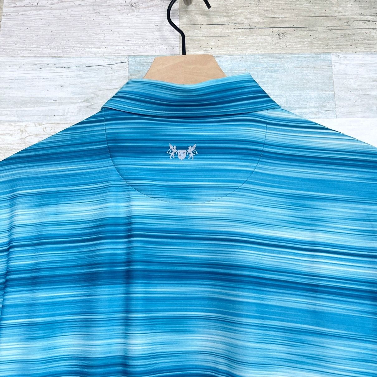 Hickey Freeman Hickey Freeman Performance Tech Golf Polo Shirt Blue Men M Size US M / EU 48-50 / 2 - 4 Thumbnail