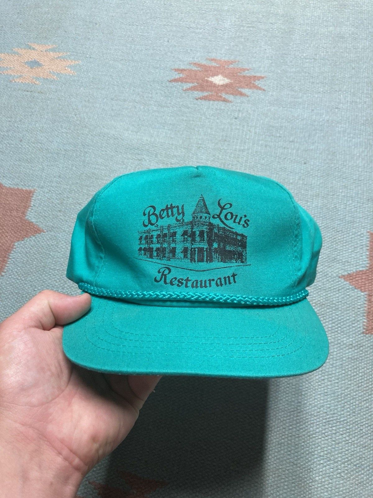 Vintage SnapBack hat Betty Lous seafood restaurant San Francisco Cal Size ONE SIZE - 2 Thumbnail